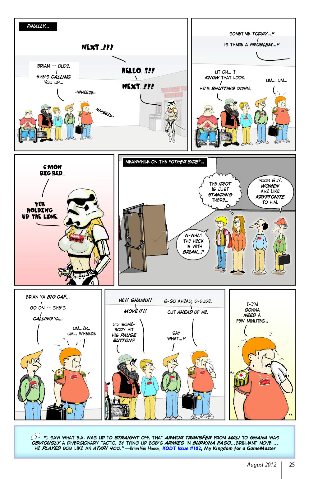 Read online Knights of the Dinner Table comic -  Issue #190 - 27