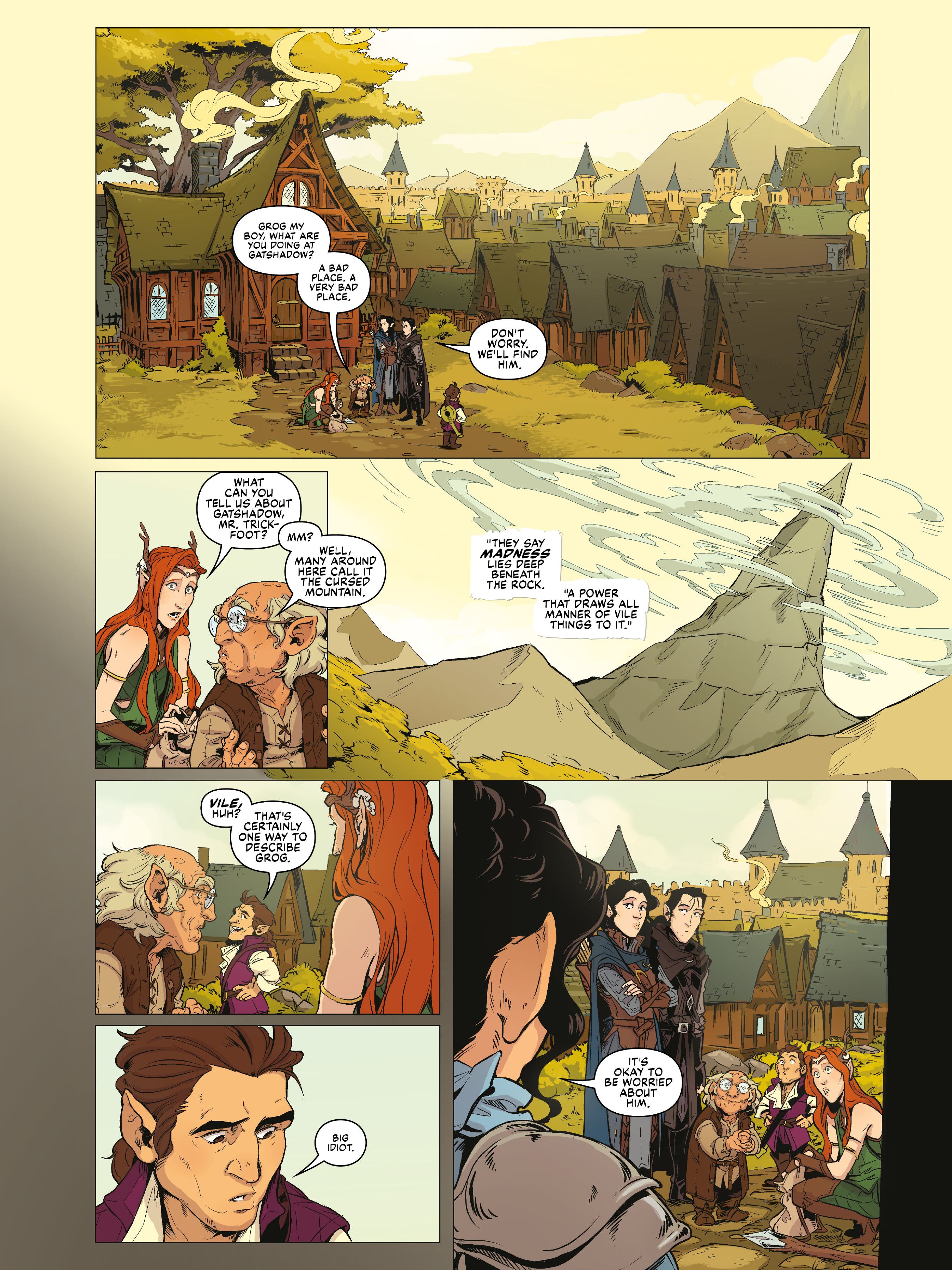 Read online Critical Role Vox Machina Origins comic -  Issue # (2019) _TPB Library Edition (Part 2) - 91