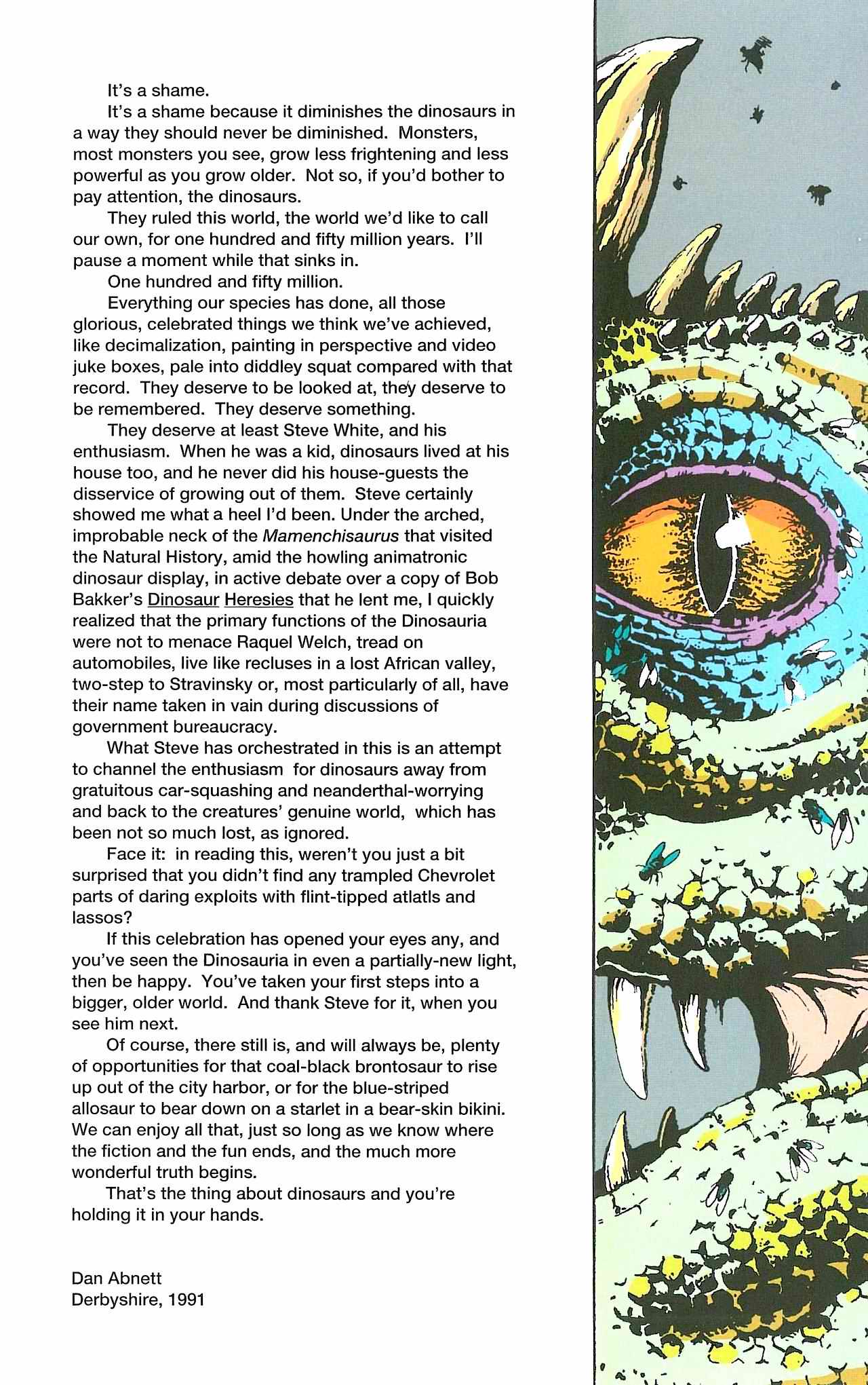 Read online Dinosaurs, A Celebration comic -  Issue #4 - 47