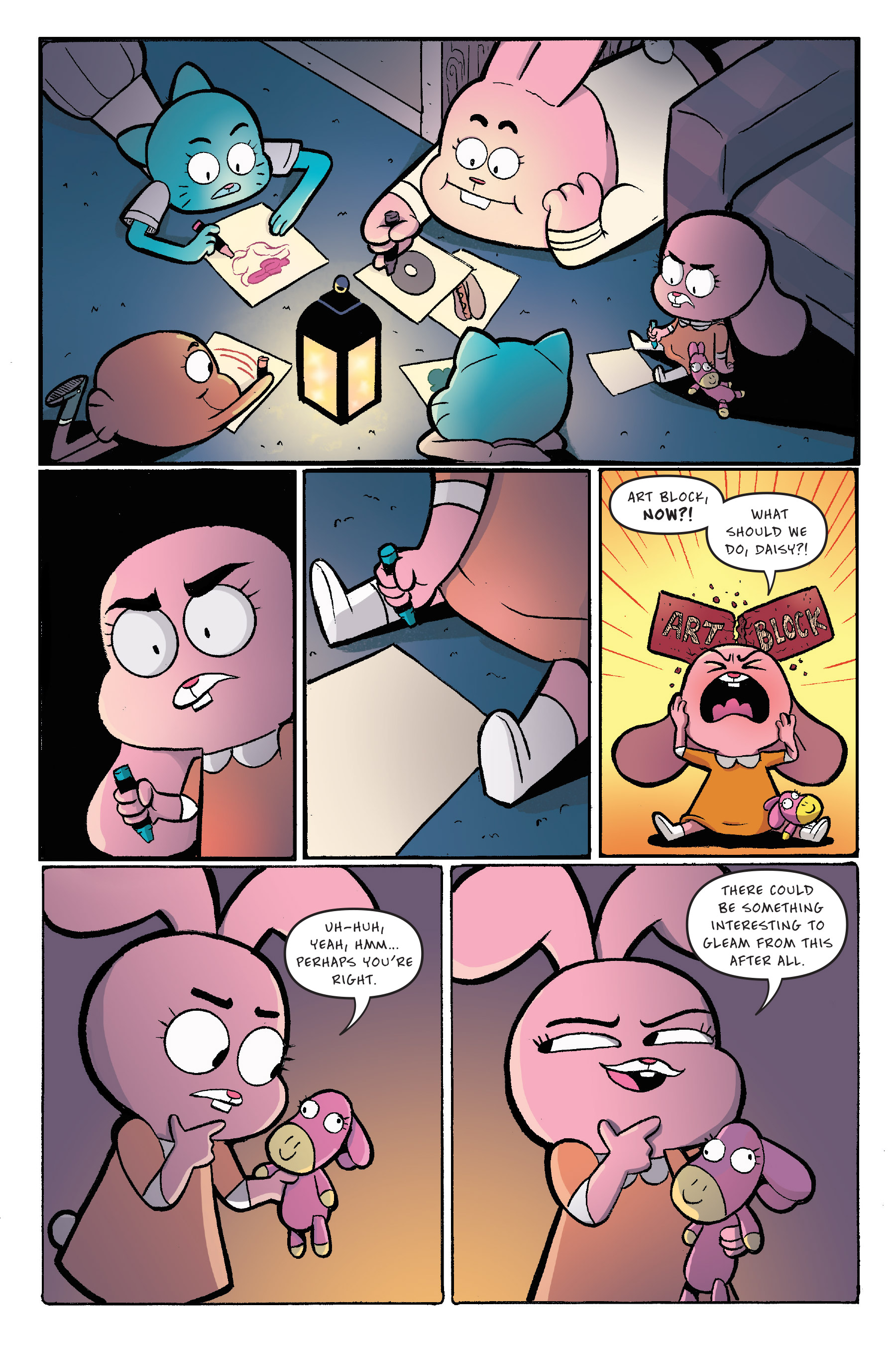 Read online The Amazing World of Gumball: The Storm comic -  Issue # TPB - 14