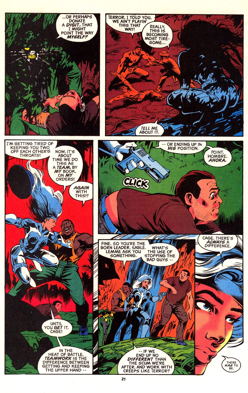 Read online Cage (1992) comic -  Issue #16 - 16