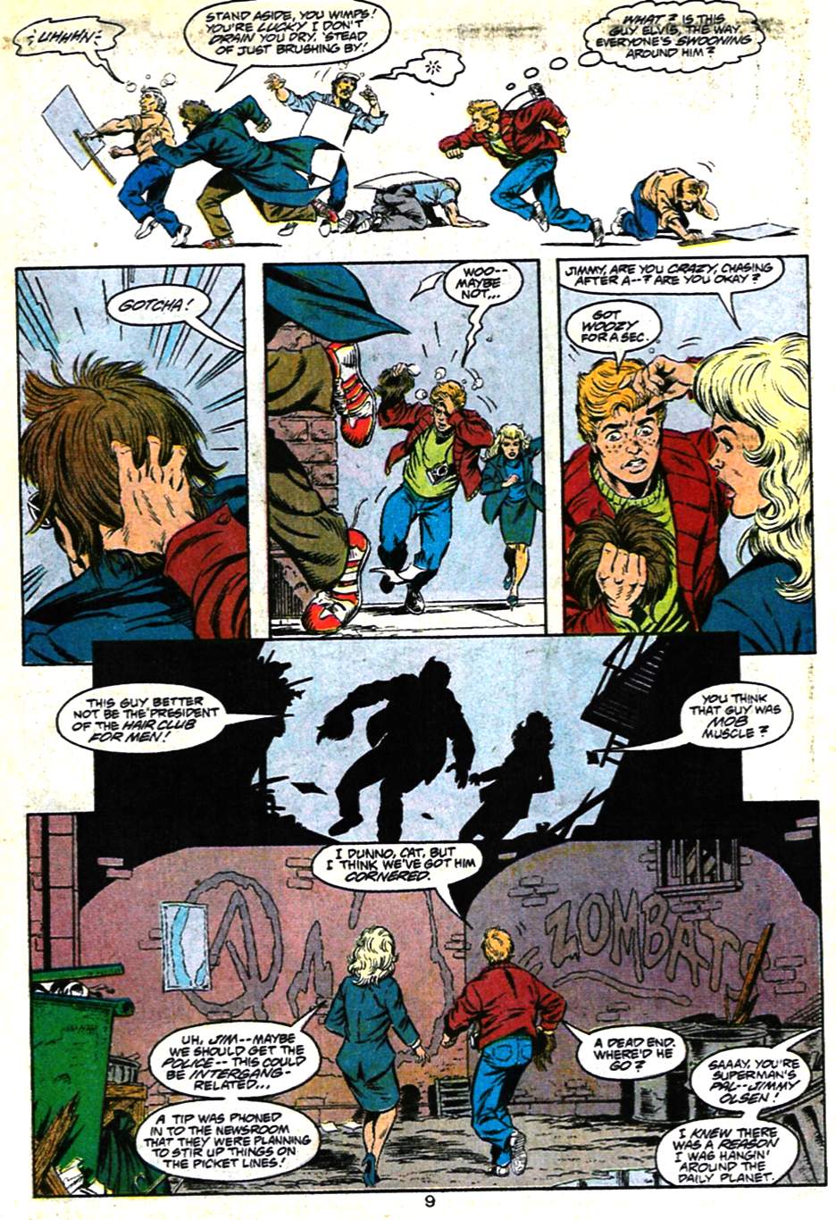 Read online Adventures of Superman (1987) comic -  Issue #482 - 10