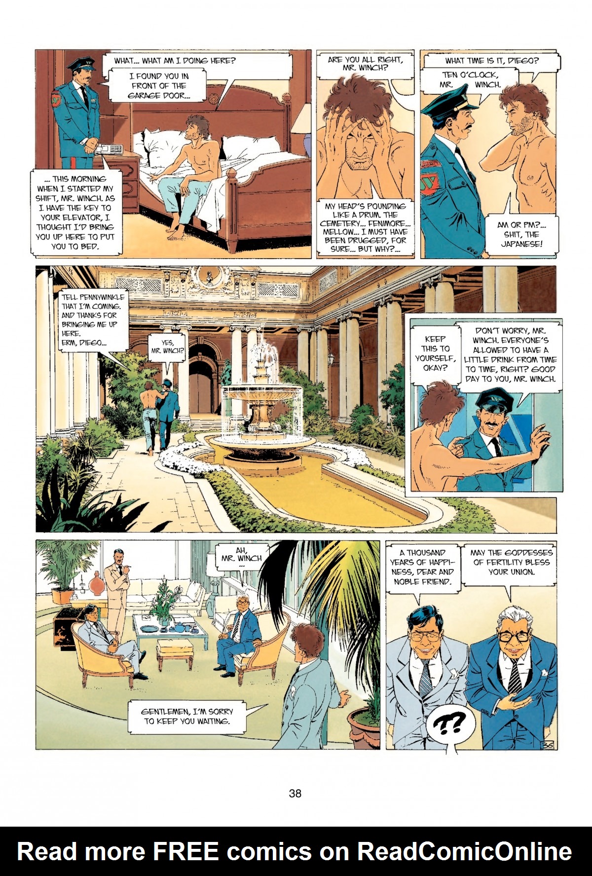 Read online Largo Winch comic -  Issue # TPB 2 - 38