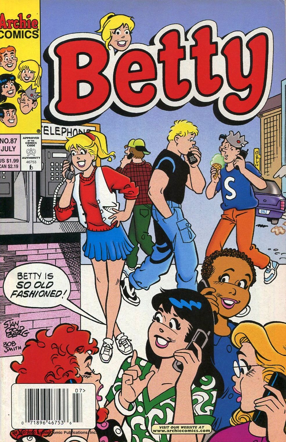 Read online Betty comic -  Issue #87 - 1