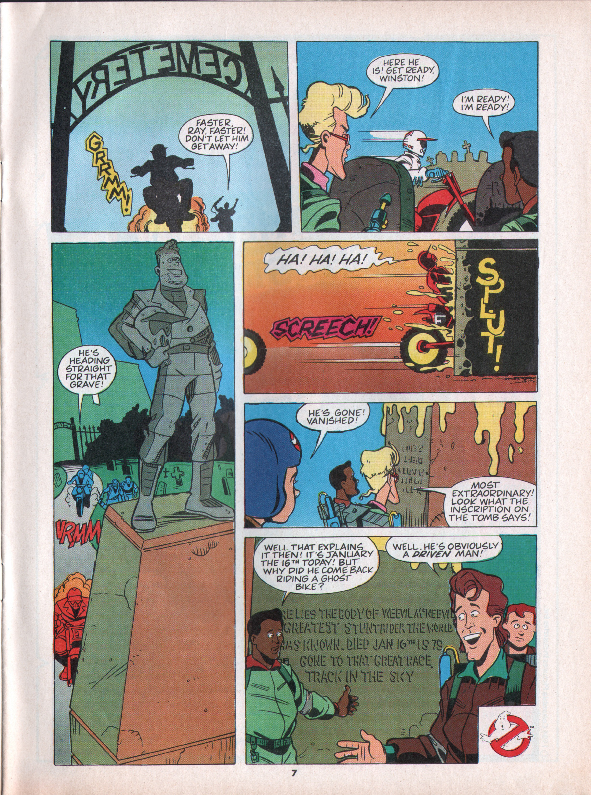 Read online The Real Ghostbusters comic -  Issue #84 - 7