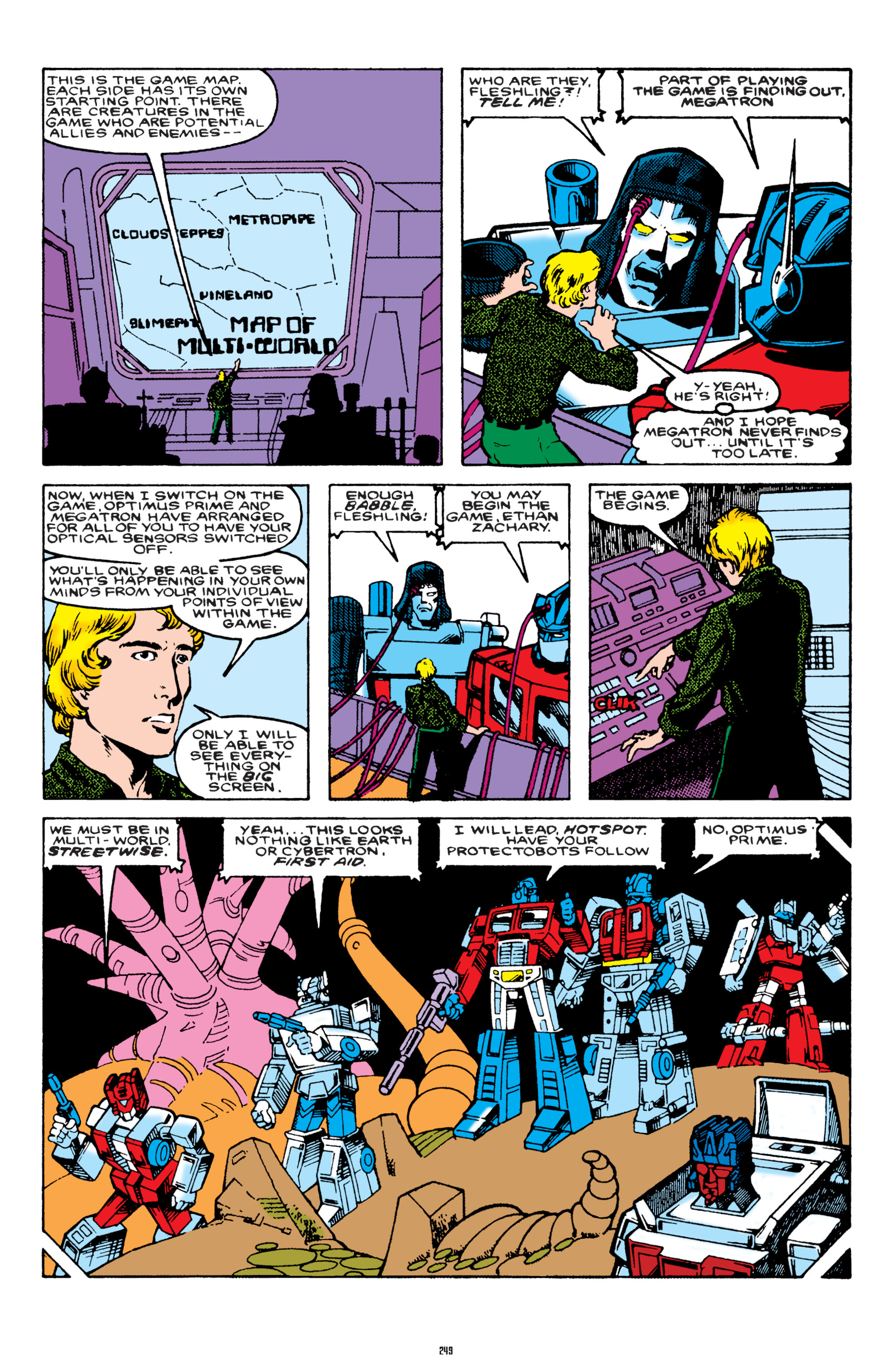 Read online The Transformers Classics comic -  Issue # TPB 2 - 250