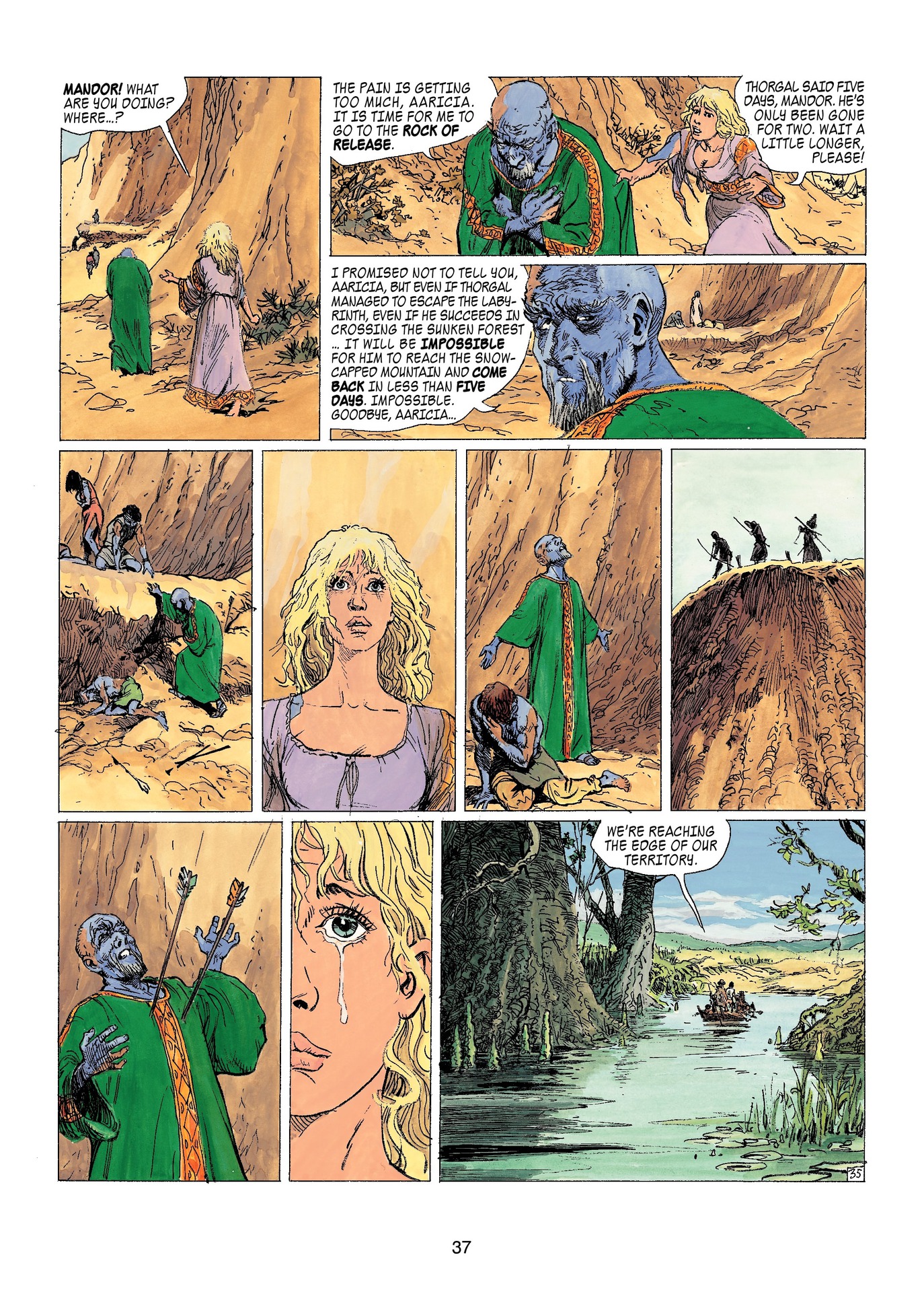 Read online Thorgal comic -  Issue #17 - 37