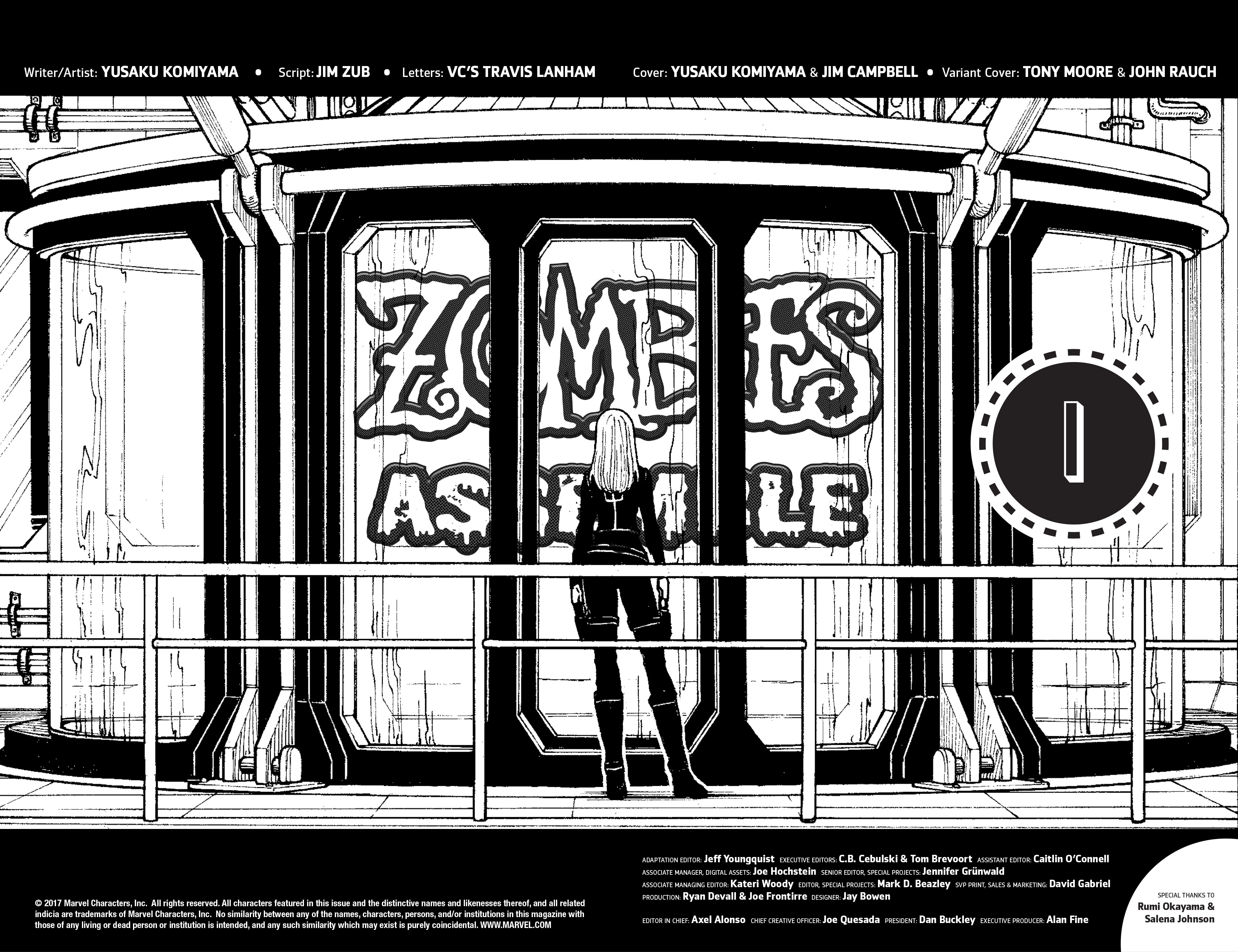 Read online Zombies Assemble comic -  Issue #1 - 4