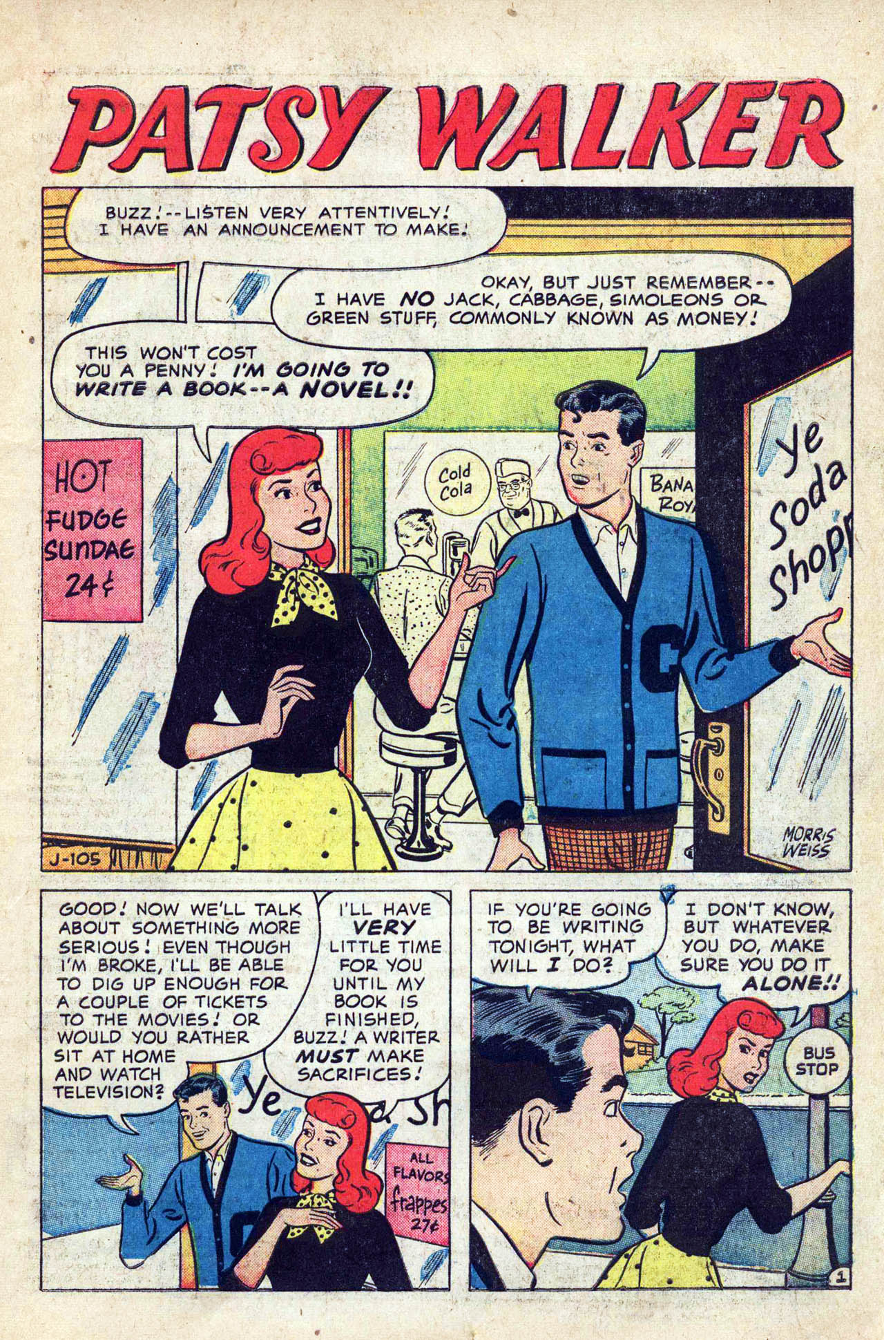 Read online Patsy and her Pals comic -  Issue #22 - 3