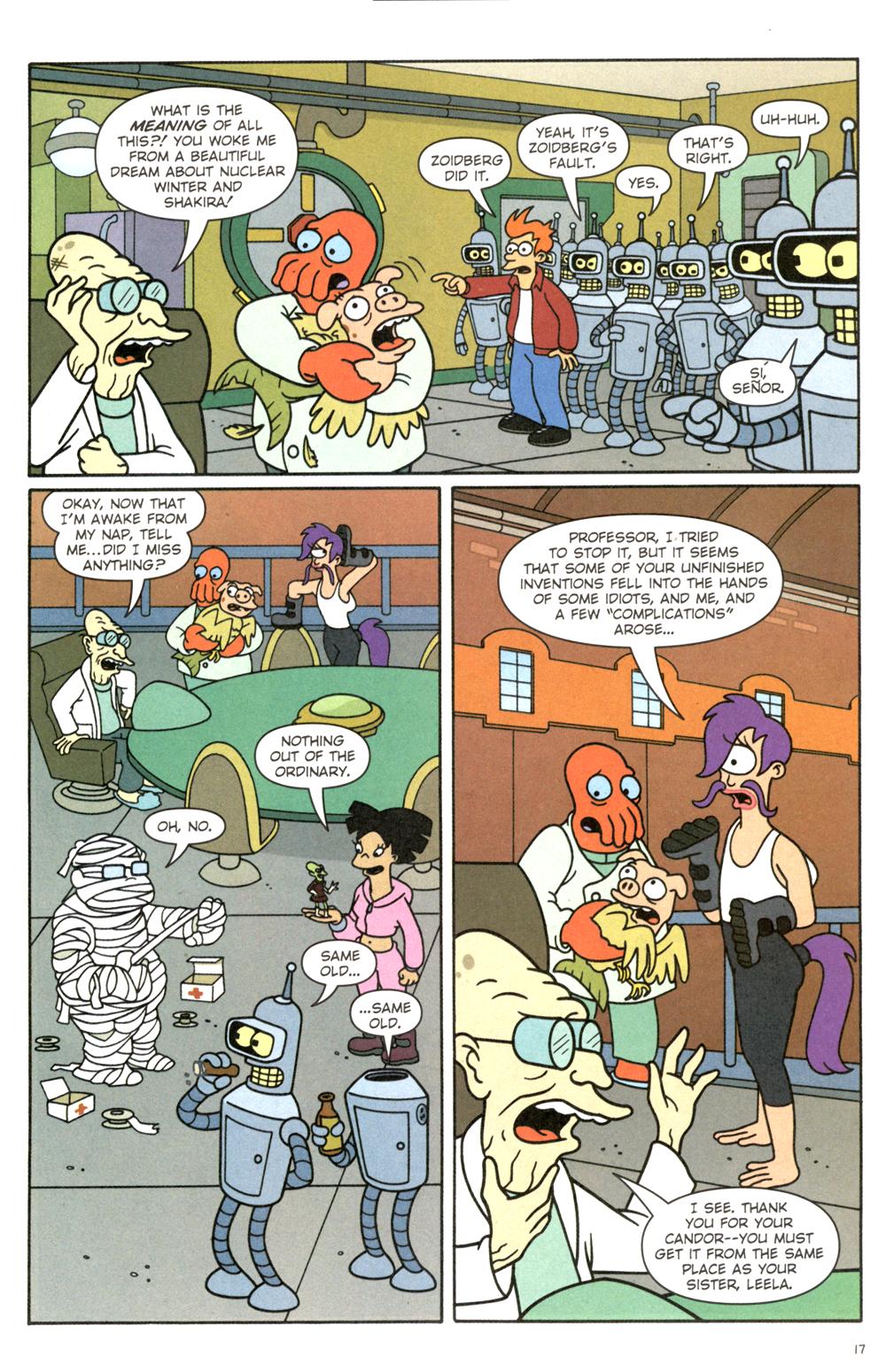 Read online Futurama Comics comic -  Issue #14 - 18