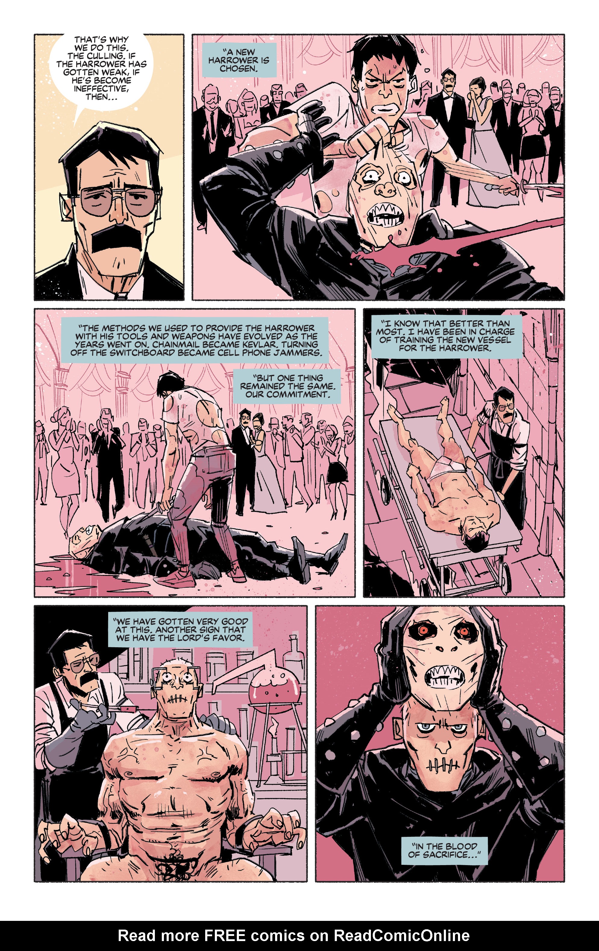 Read online Harrower comic -  Issue #4 - 9