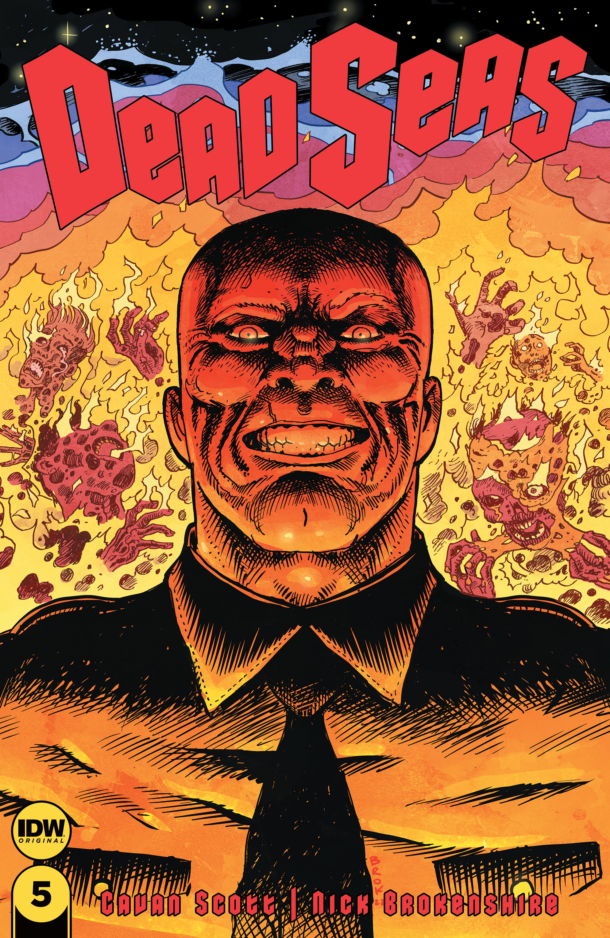 Read online Dead Seas comic -  Issue #5 - 1