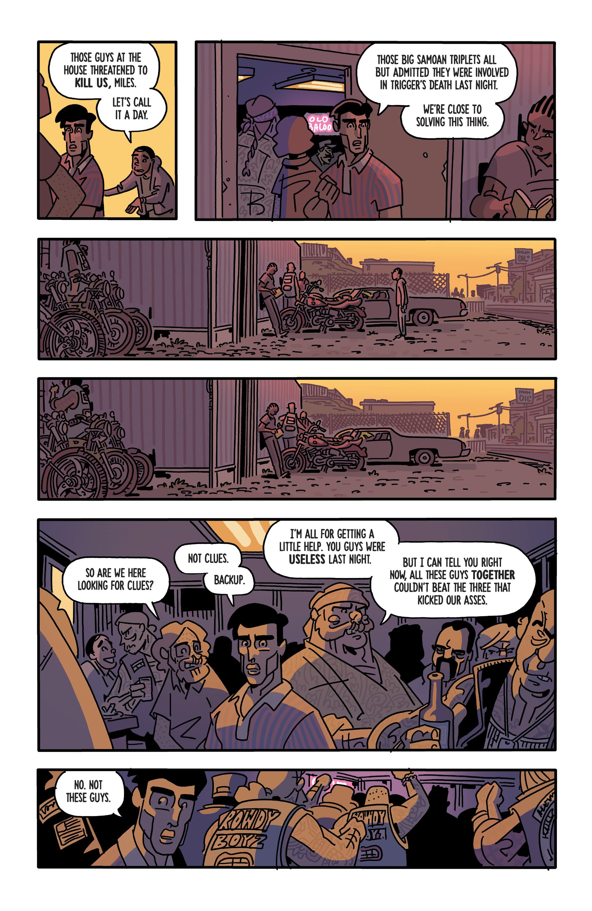Read online The Six Sidekicks of Trigger Keaton comic -  Issue #2 - 21