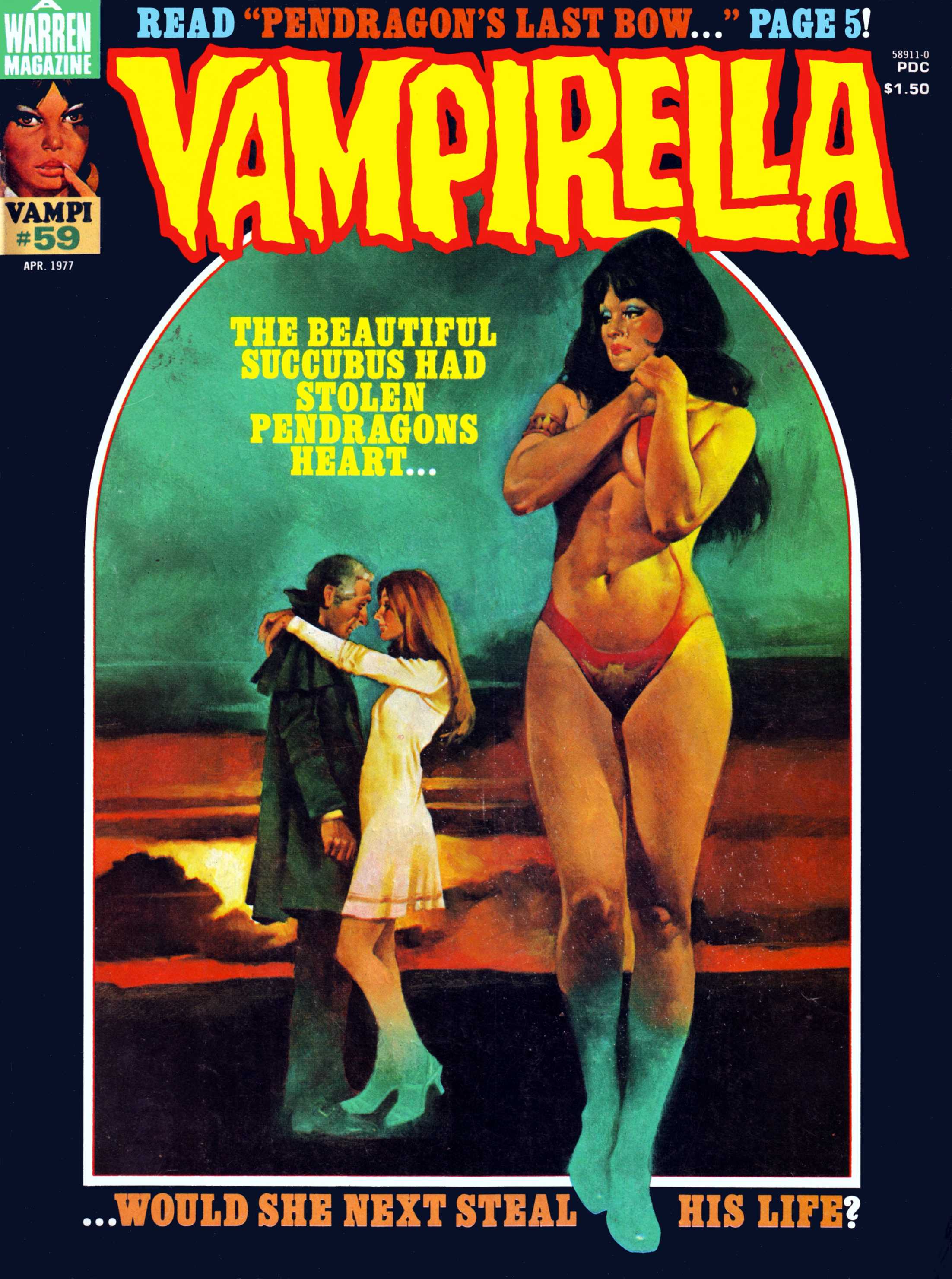 Read online Vampirella (1969) comic -  Issue #59 - 1