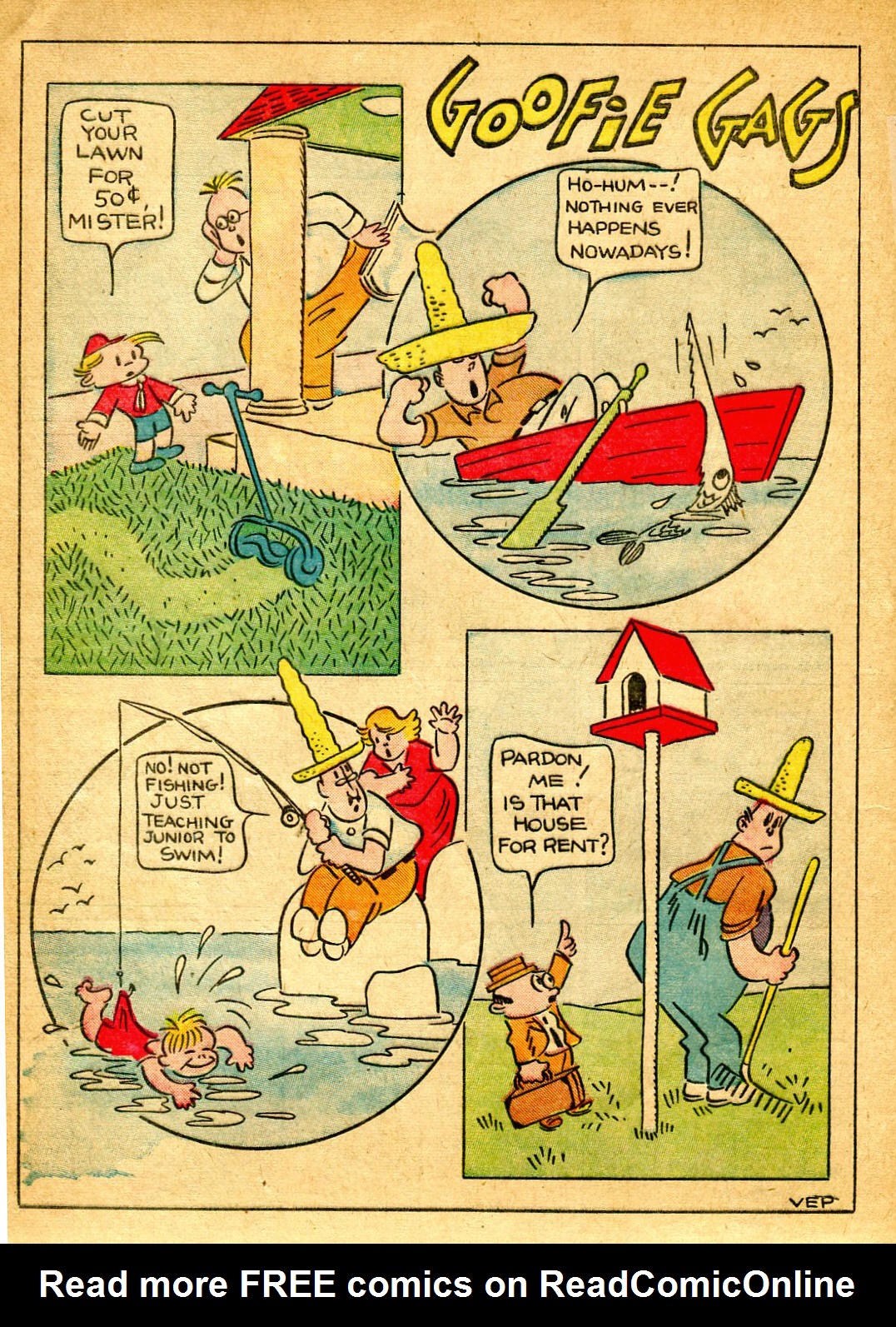 Read online Famous Funnies comic -  Issue #61 - 4