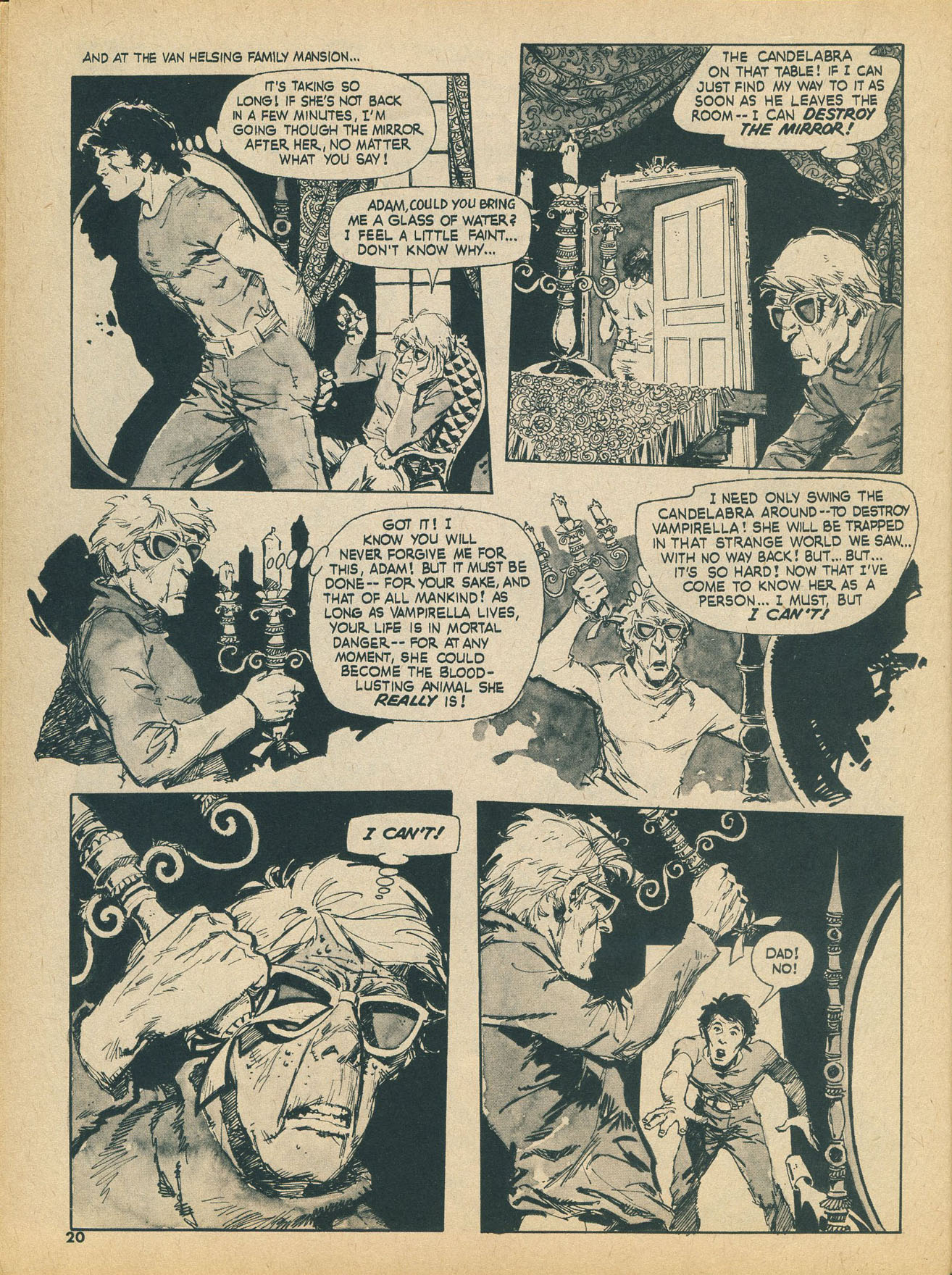 Read online Vampirella (1969) comic -  Issue #18 - 20