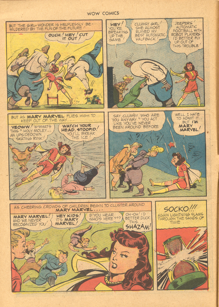 Read online Wow Comics comic -  Issue #23 - 8