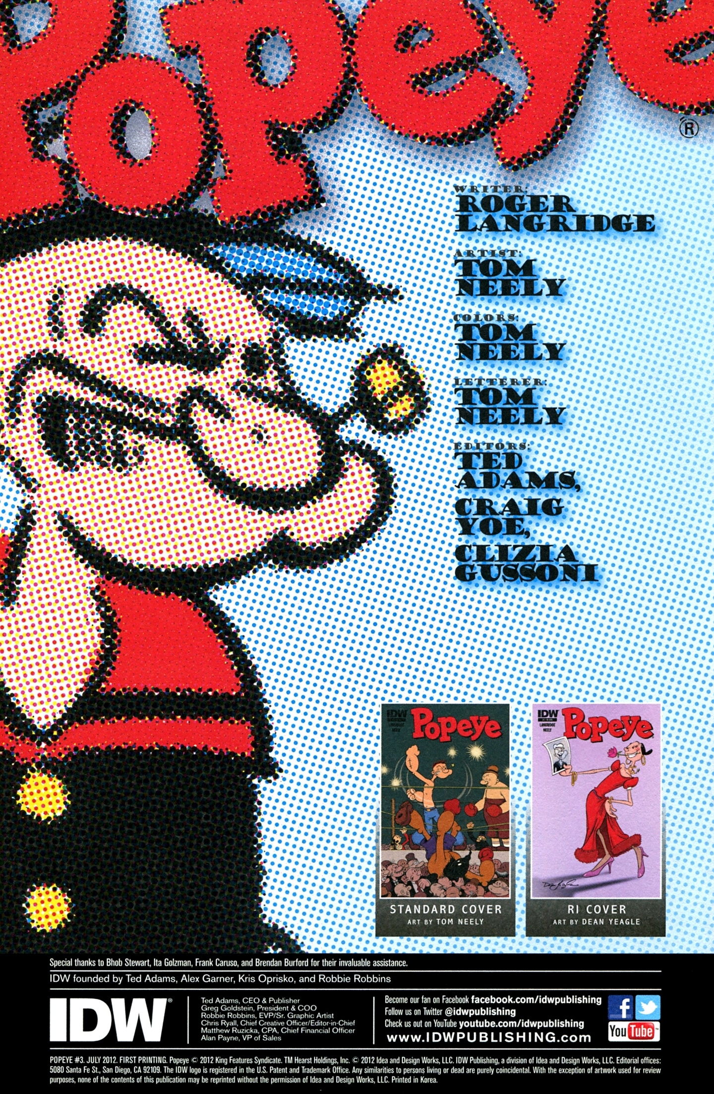 Read online Popeye (2012) comic -  Issue #3 - 2