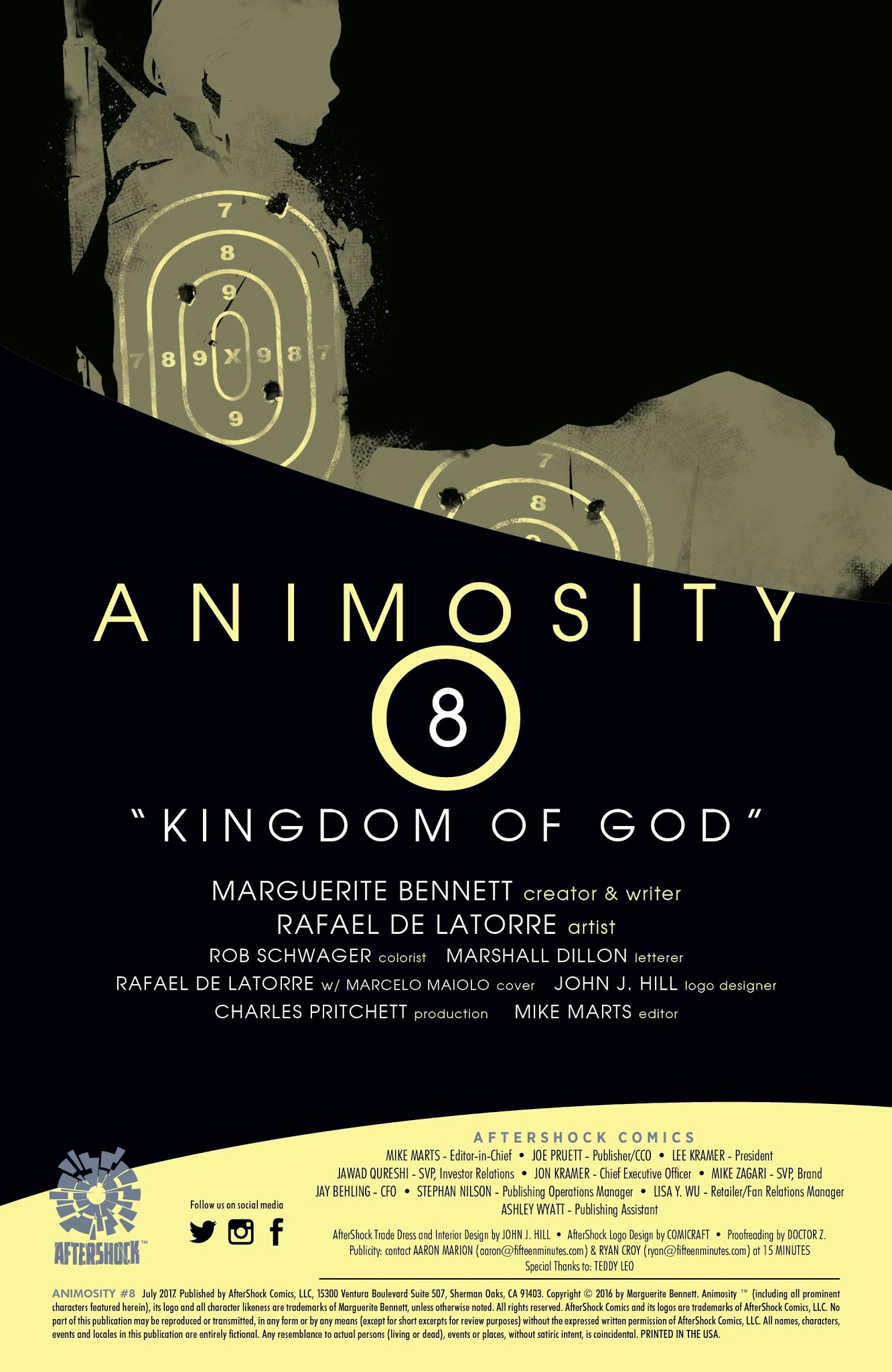 Read online Animosity comic -  Issue #8 - 2