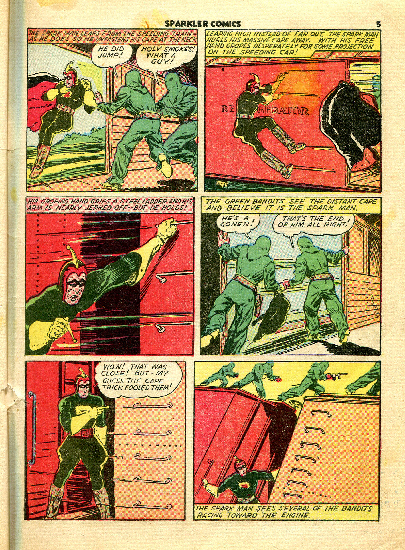 Read online Sparkler Comics comic -  Issue #7 - 7
