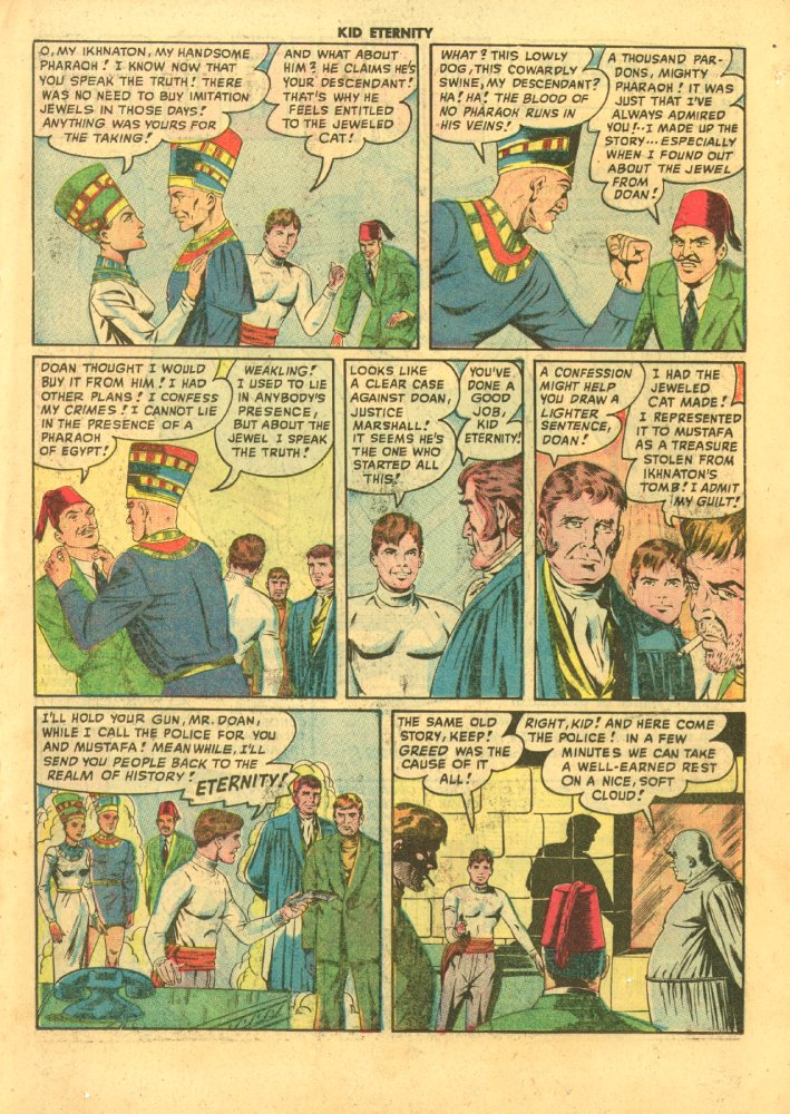 Read online Kid Eternity (1946) comic -  Issue #11 - 25