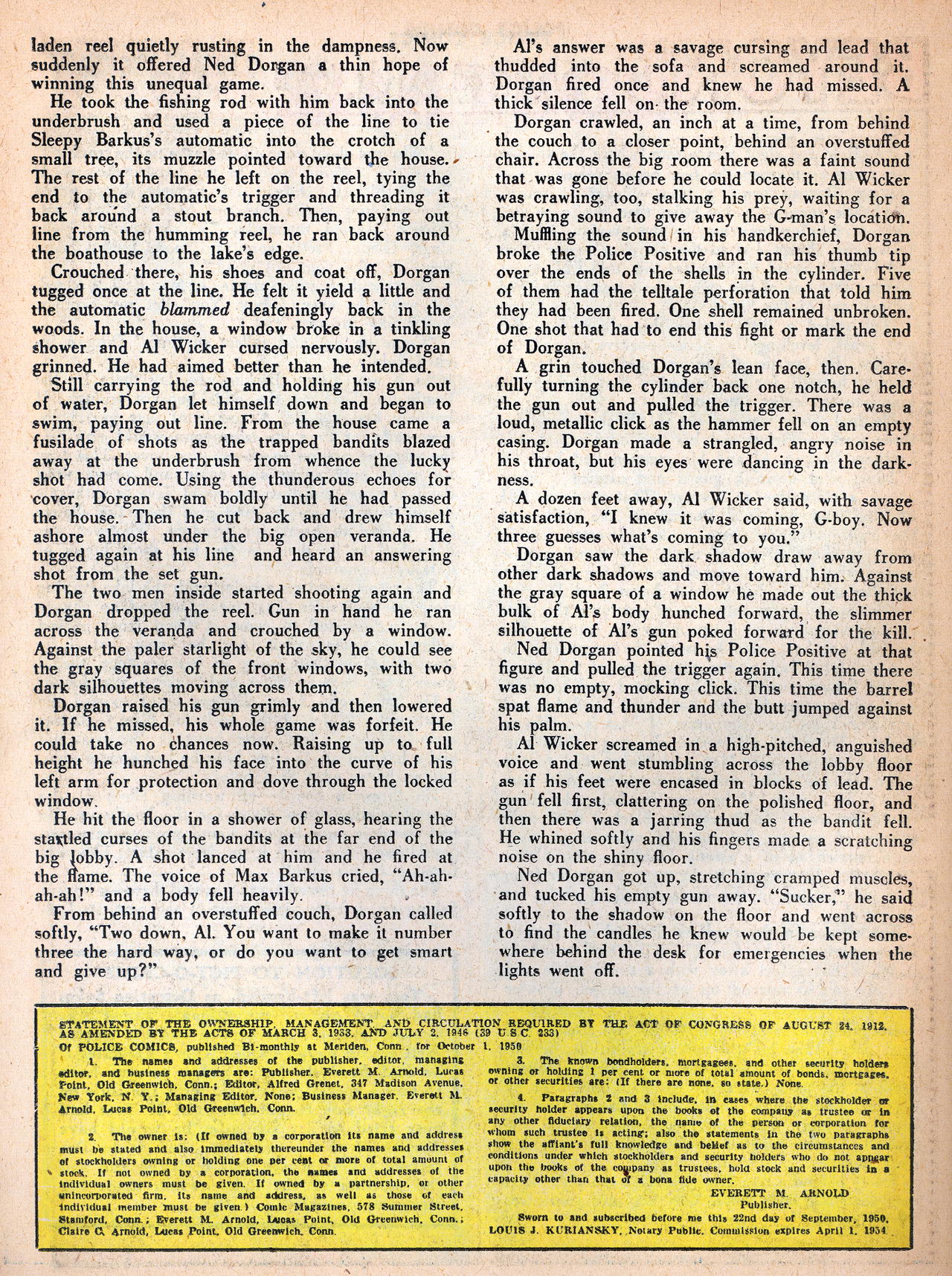 Read online Police Comics comic -  Issue #104 - 36