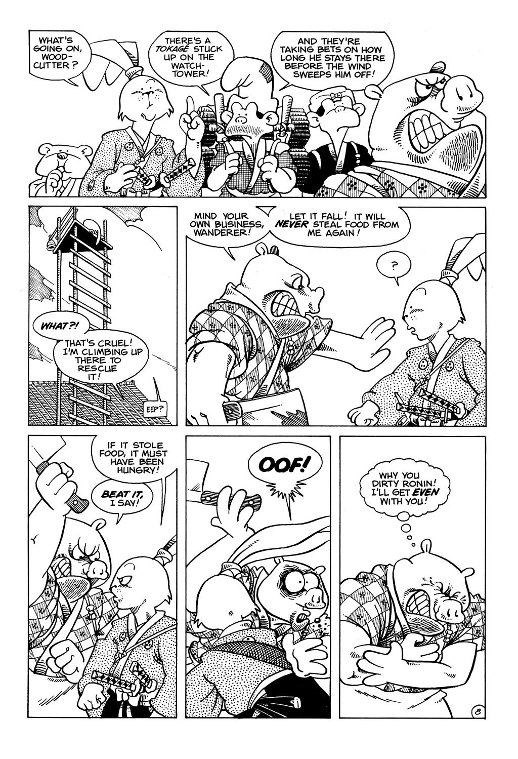 Read online Usagi Yojimbo (1987) comic -  Issue #7 - 9