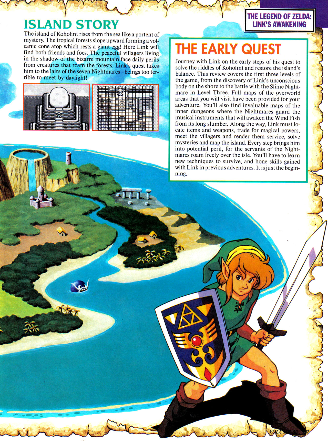 Read online Nintendo Power comic -  Issue #50 - 61