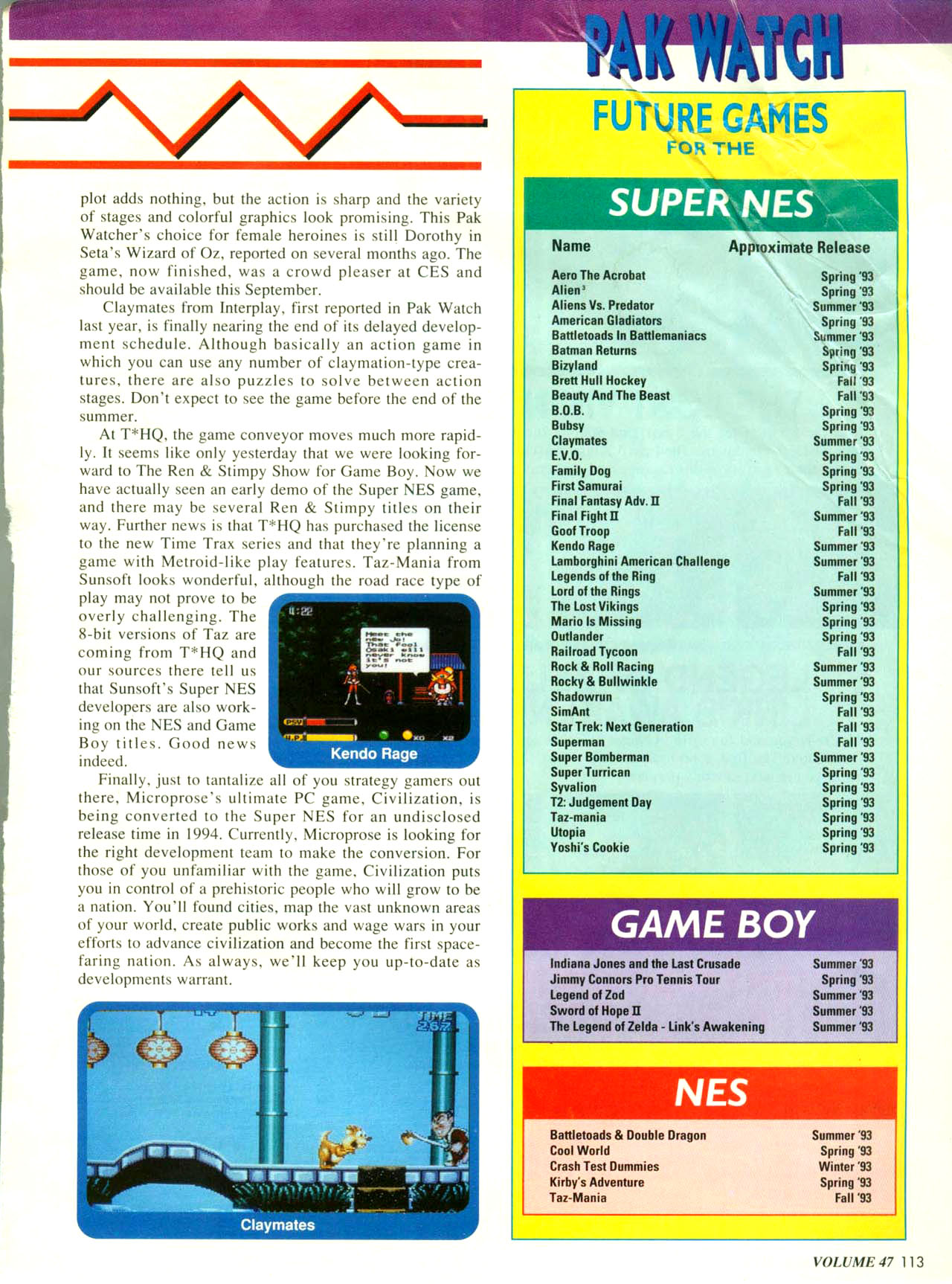 Read online Nintendo Power comic -  Issue #47 - 116