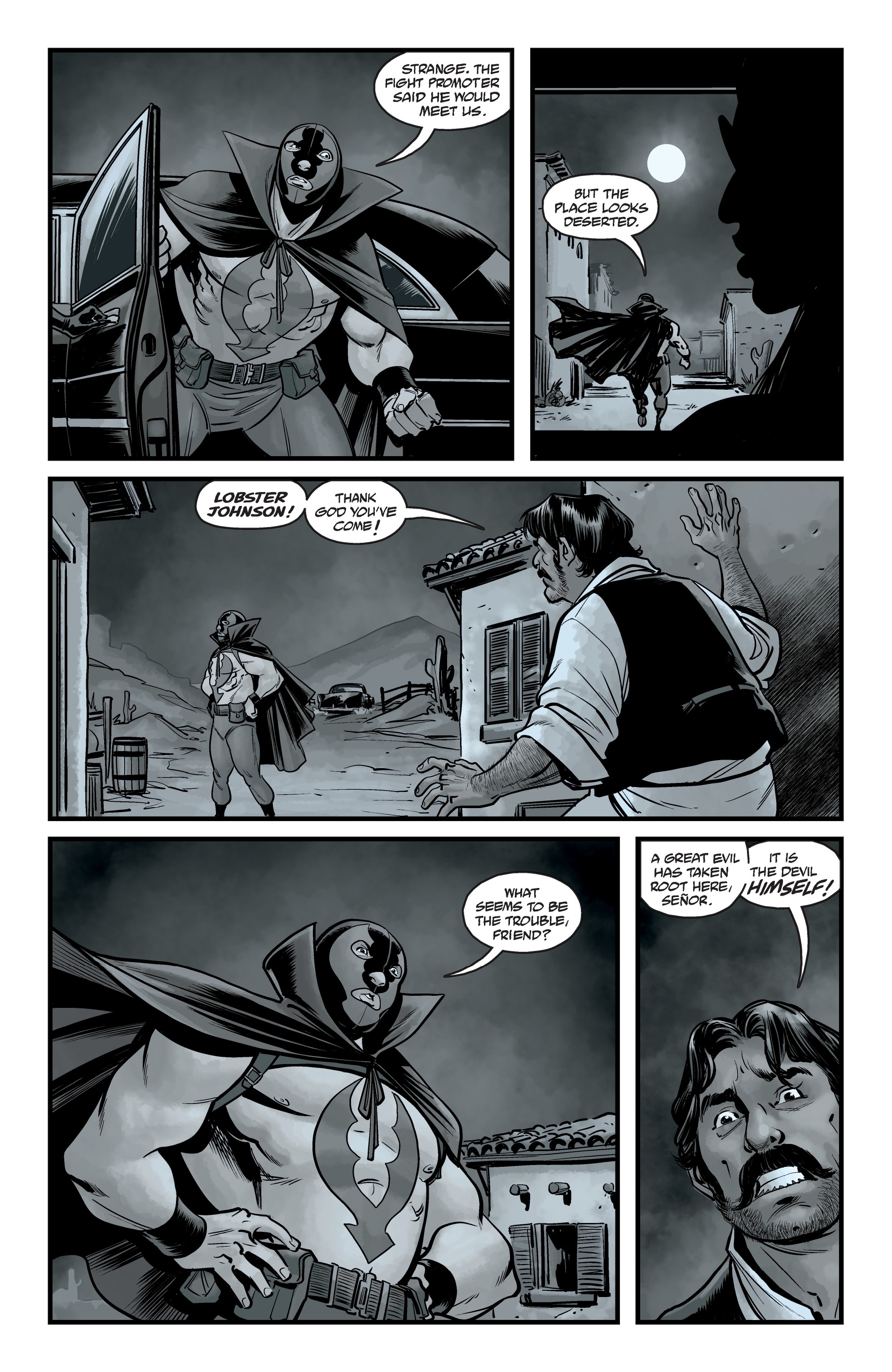 Read online Hellboy vs. Lobster Johnson: The Ring of Death comic -  Issue # Full - 5