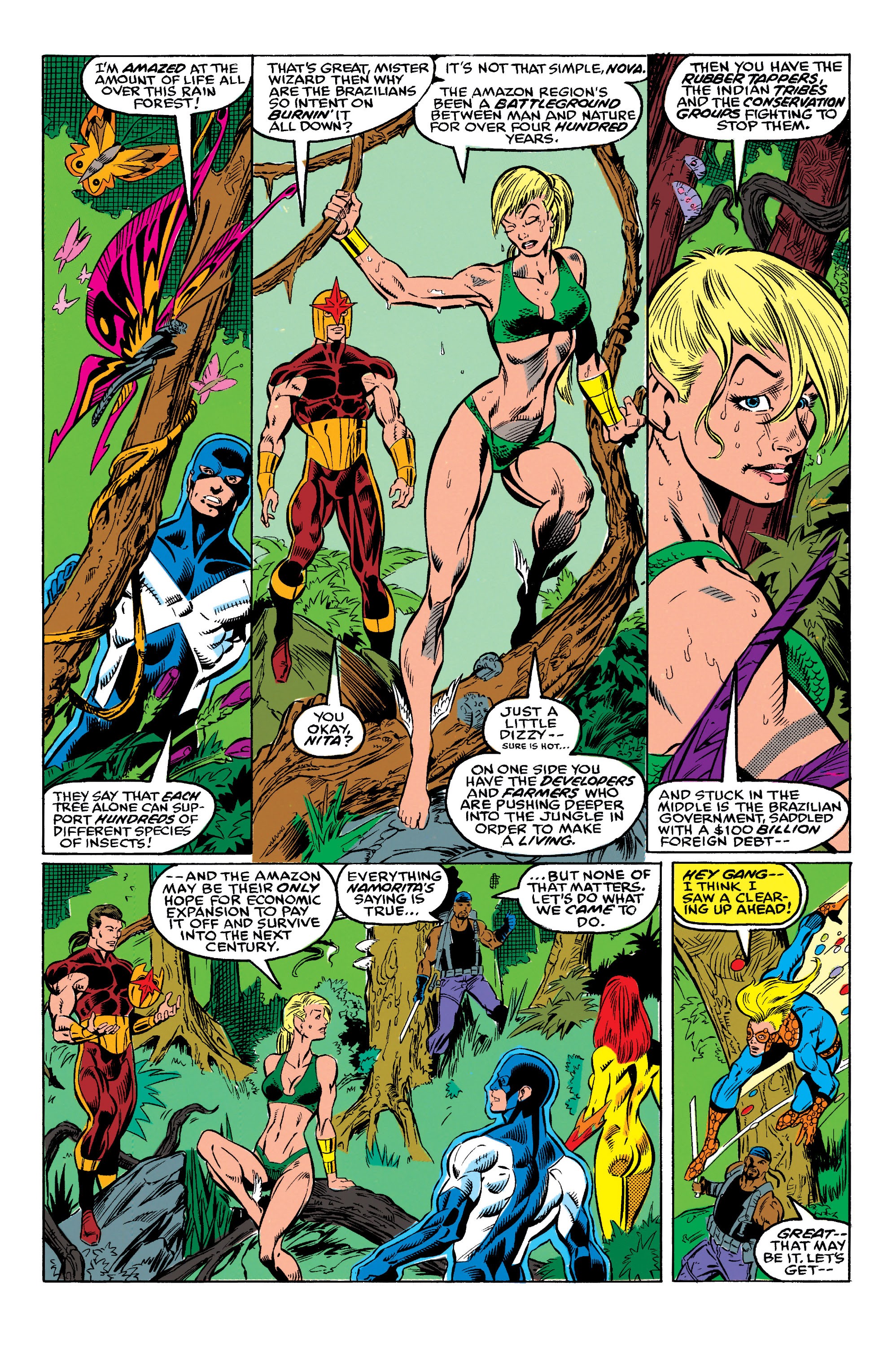 Read online The New Warriors comic -  Issue #8 - 7