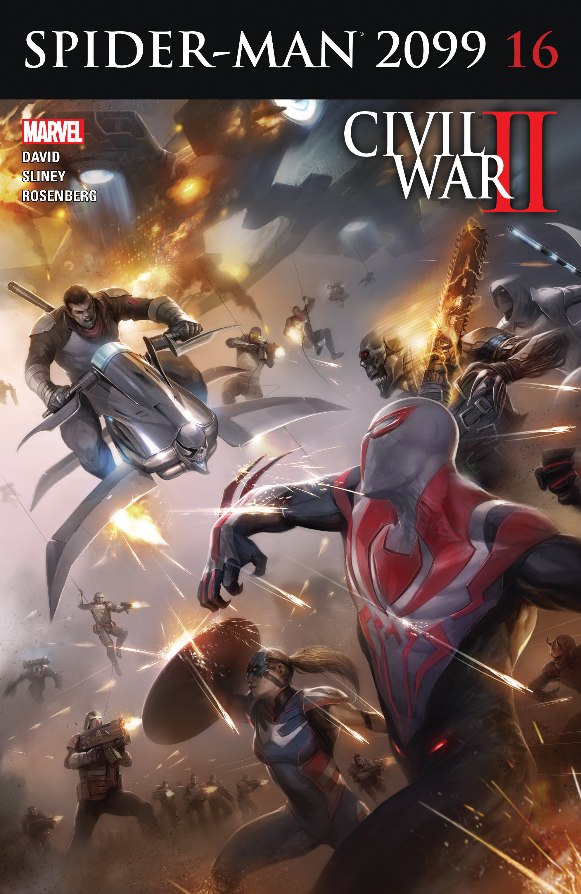 Read online Spider-Man 2099 (2015) comic -  Issue #16 - 1