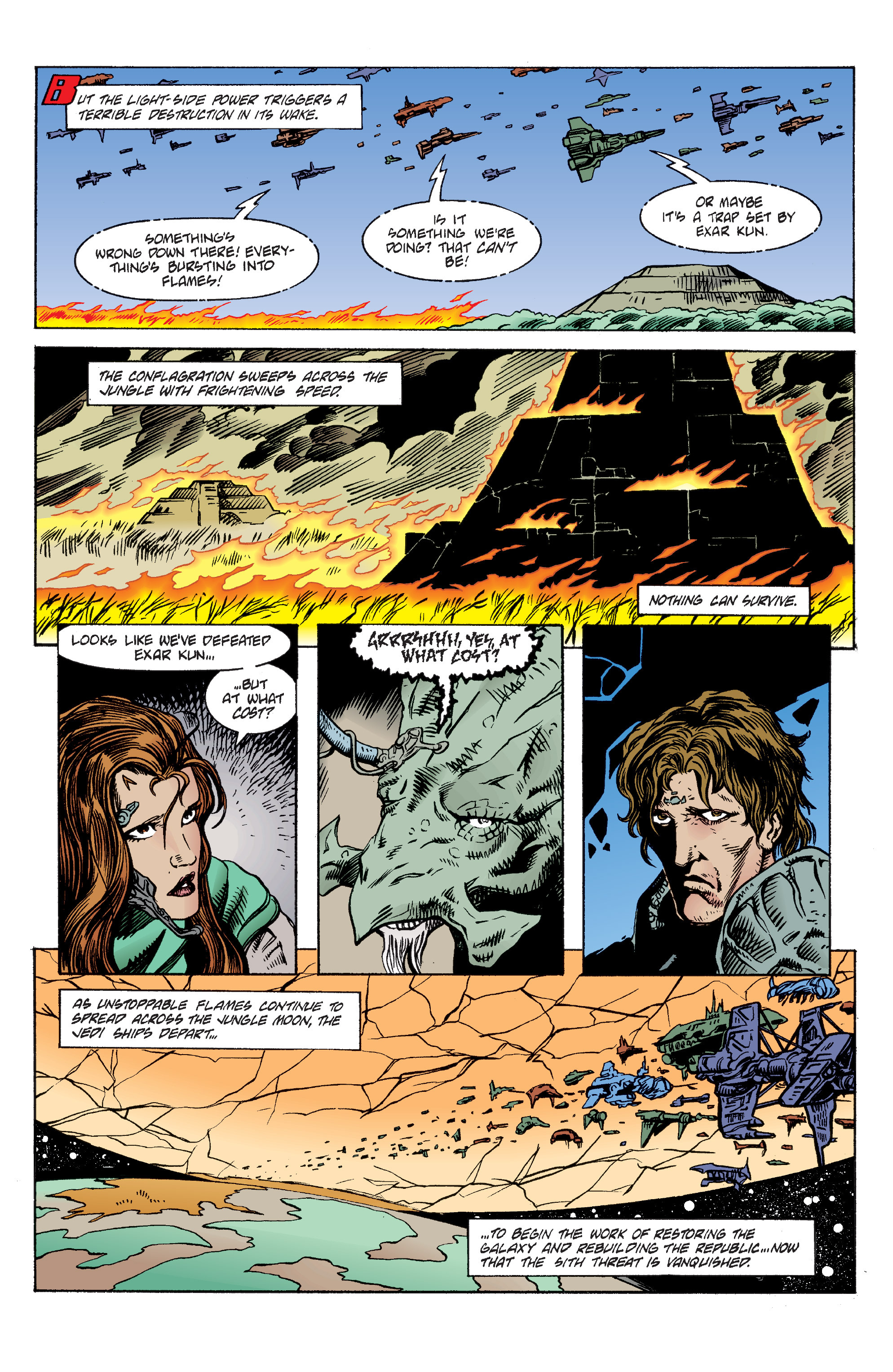 Read online Star Wars: Tales of the Jedi - The Sith War comic -  Issue #6 - 23