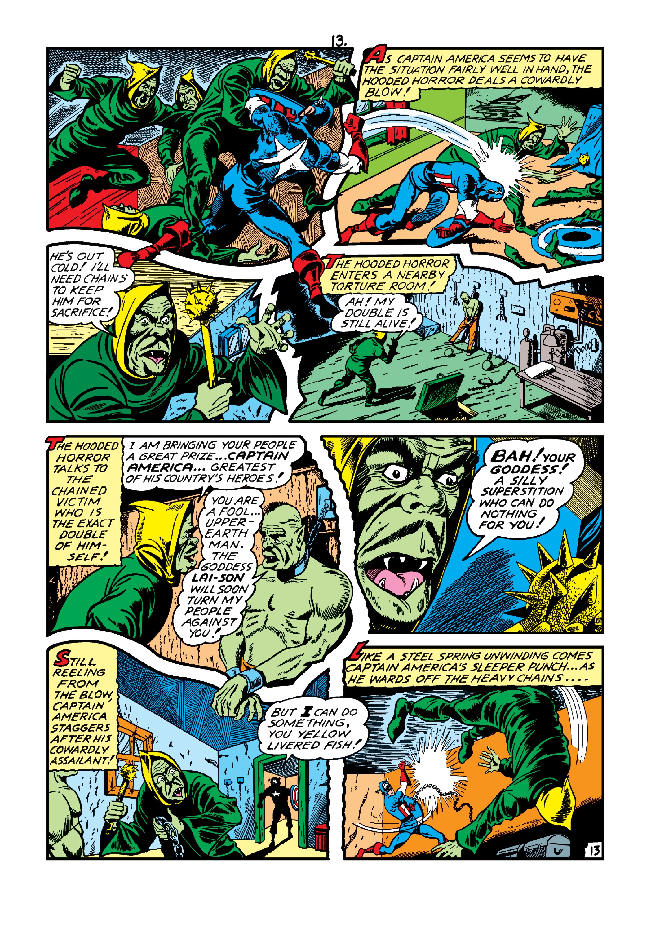 Read online Marvel Masterworks: Golden Age Captain America comic -  Issue # TPB 4 (Part 3) - 21