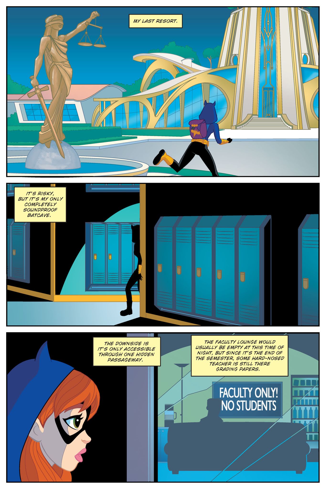 Read online DC Super Hero Girls: Finals Crisis comic -  Issue # TPB - 94