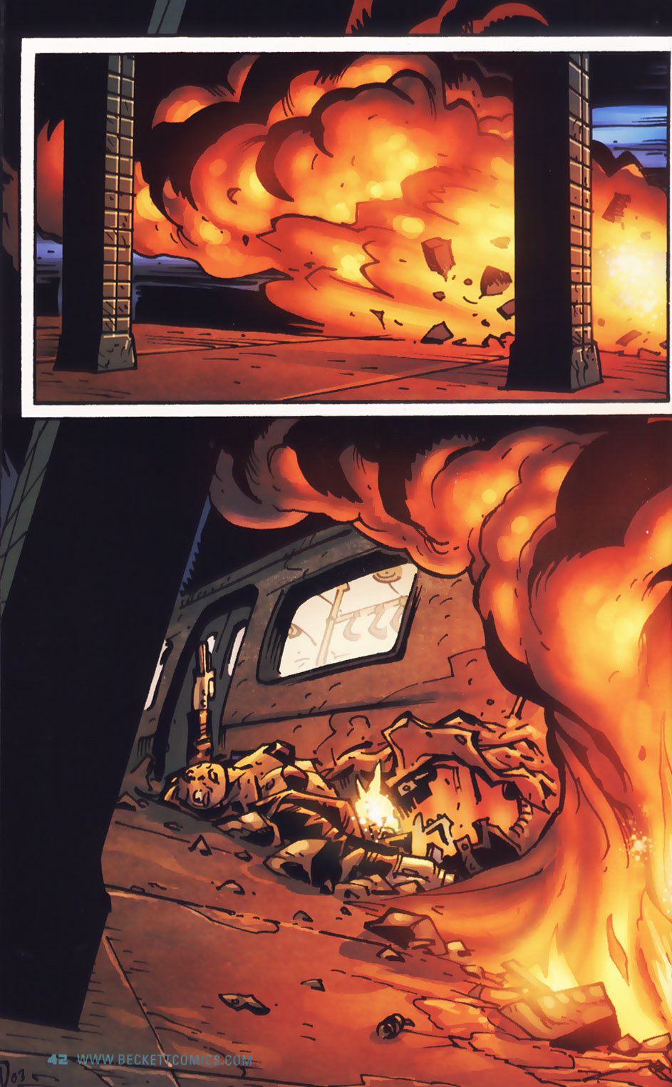 Read online Terminator 3 comic -  Issue #6 - 44