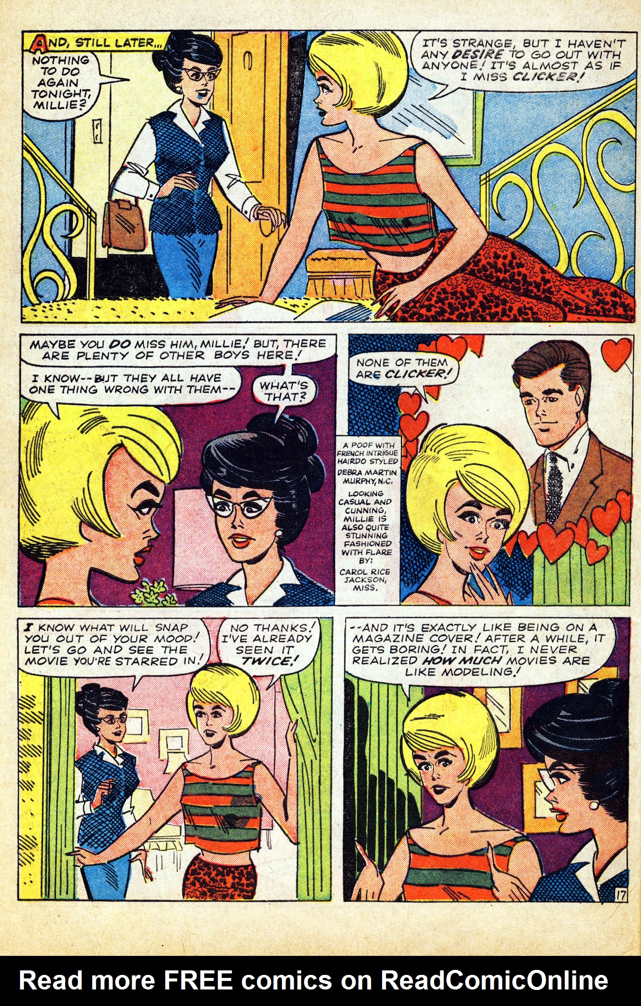 Read online Millie the Model comic -  Issue #121 - 30