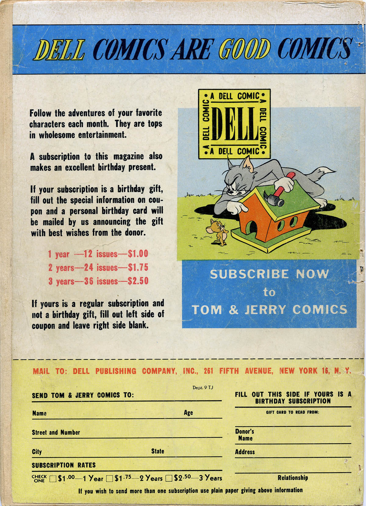 Read online Tom & Jerry Comics comic -  Issue #62 - 53