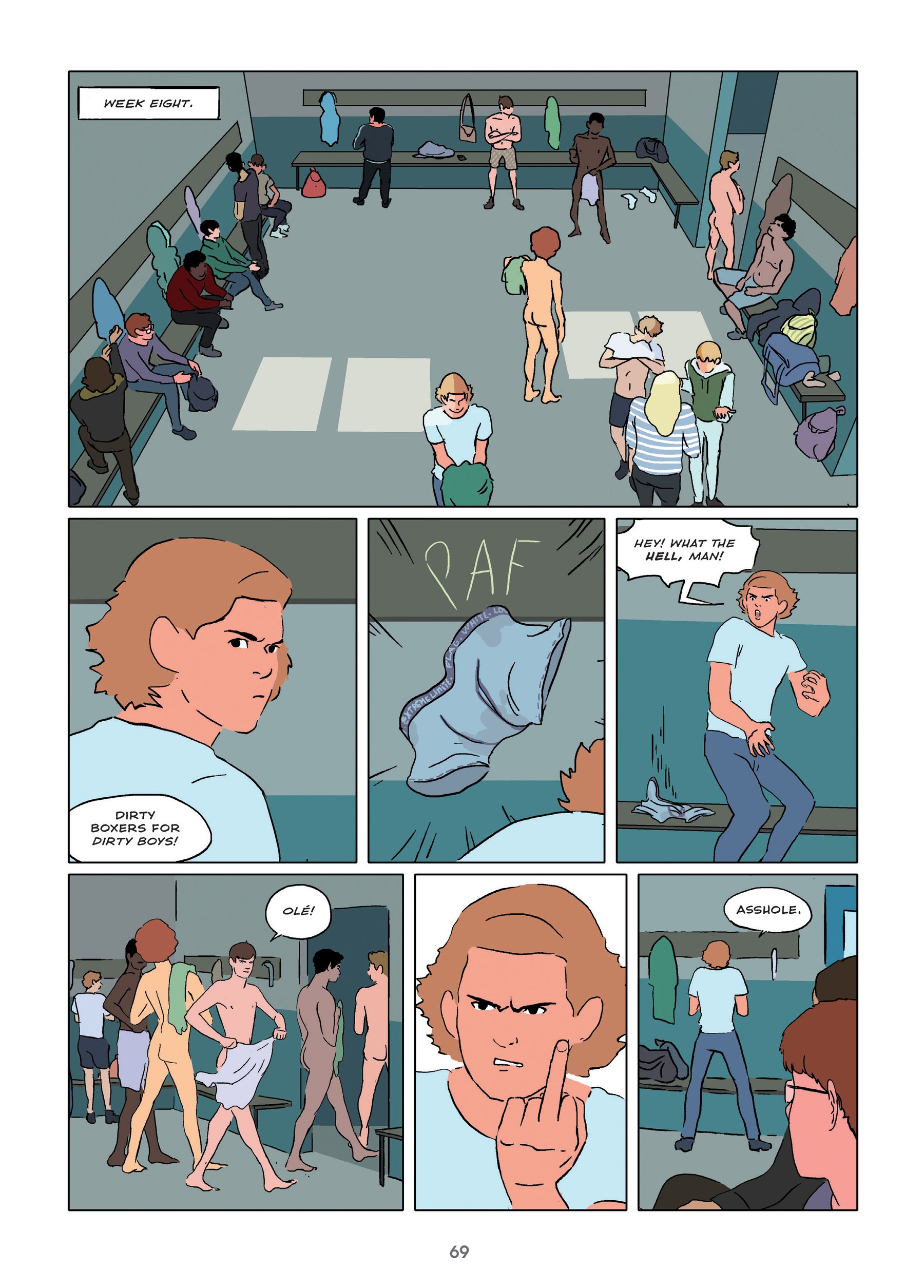 Read online The Locker Room comic -  Issue # TPB - 70