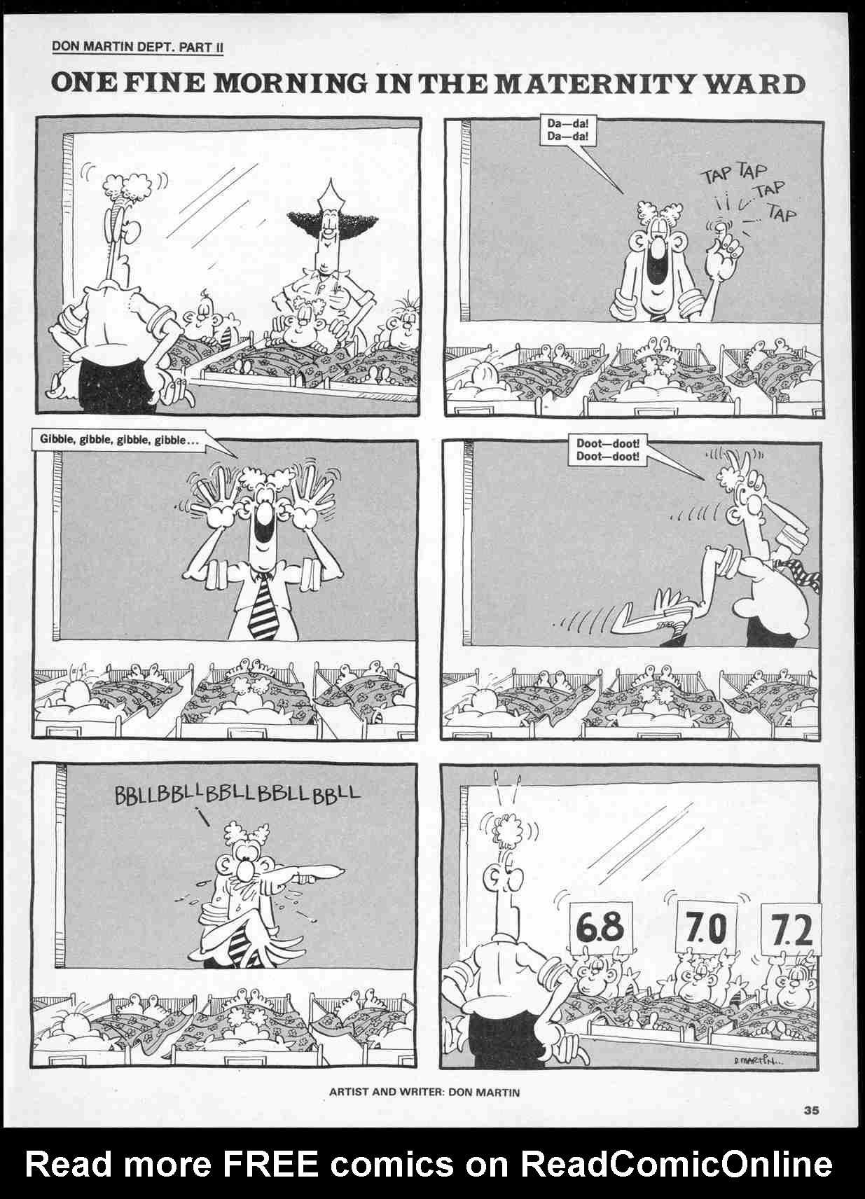 Read online MAD comic -  Issue #270 - 37