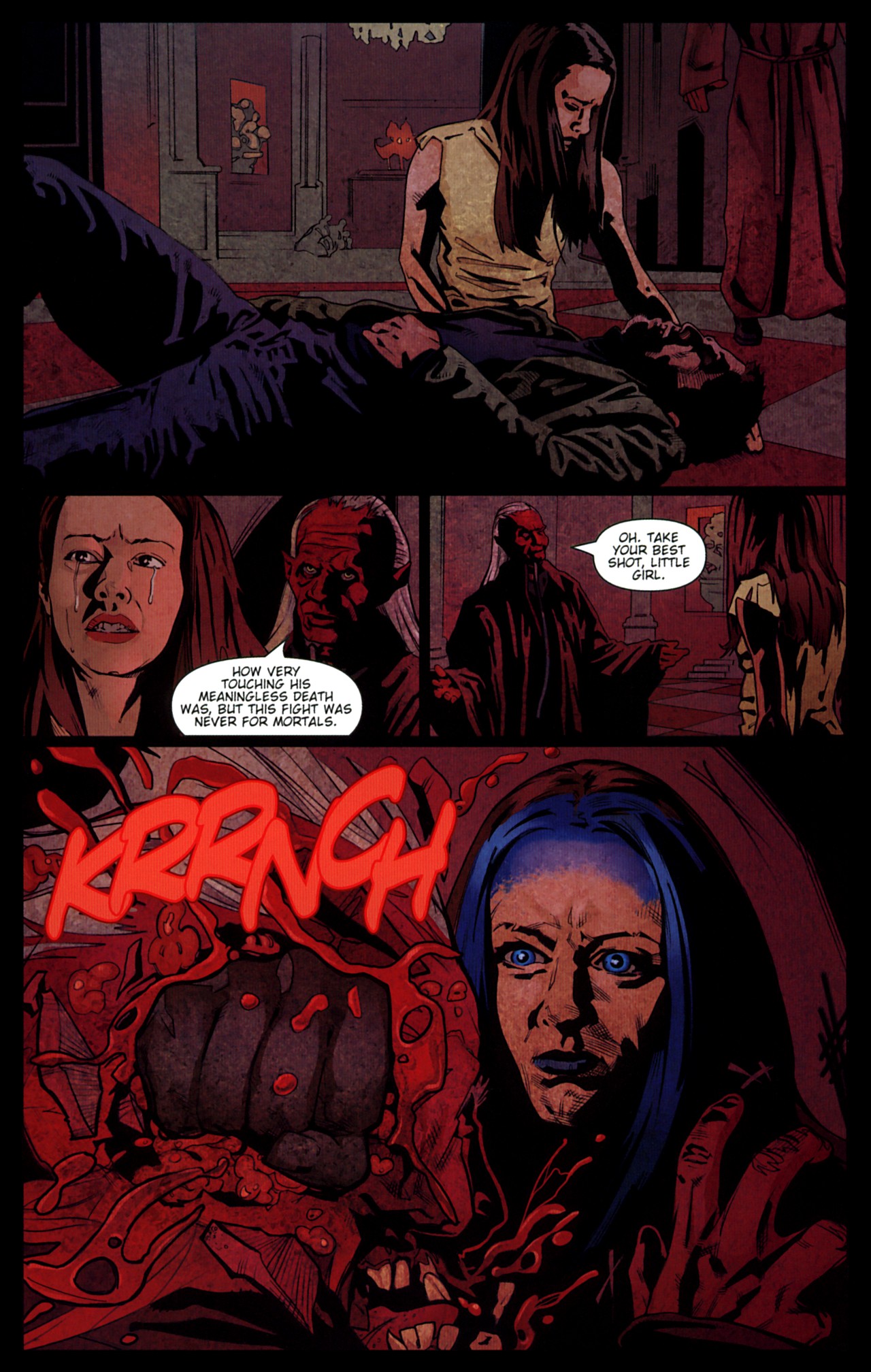 Read online Angel: Not Fade Away comic -  Issue #3 - 16