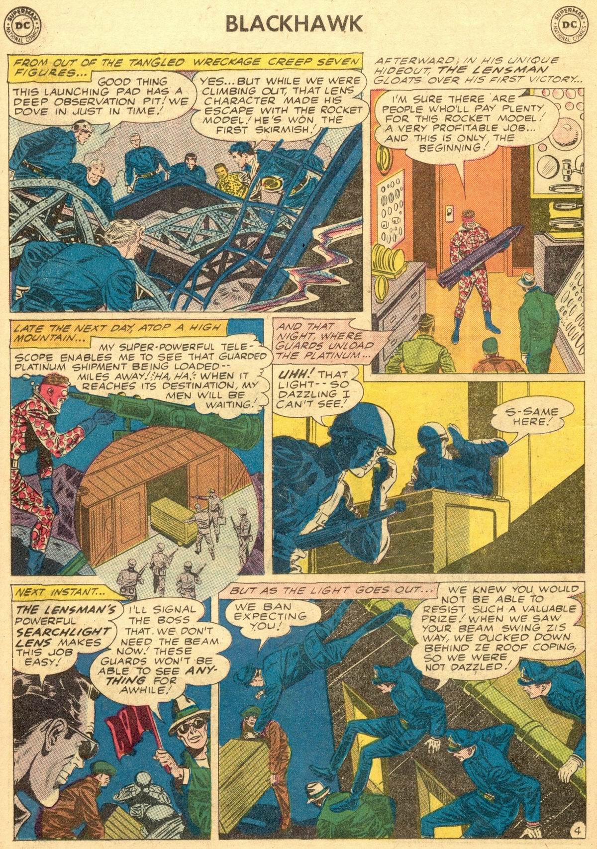 Read online Blackhawk (1957) comic -  Issue #145 - 6