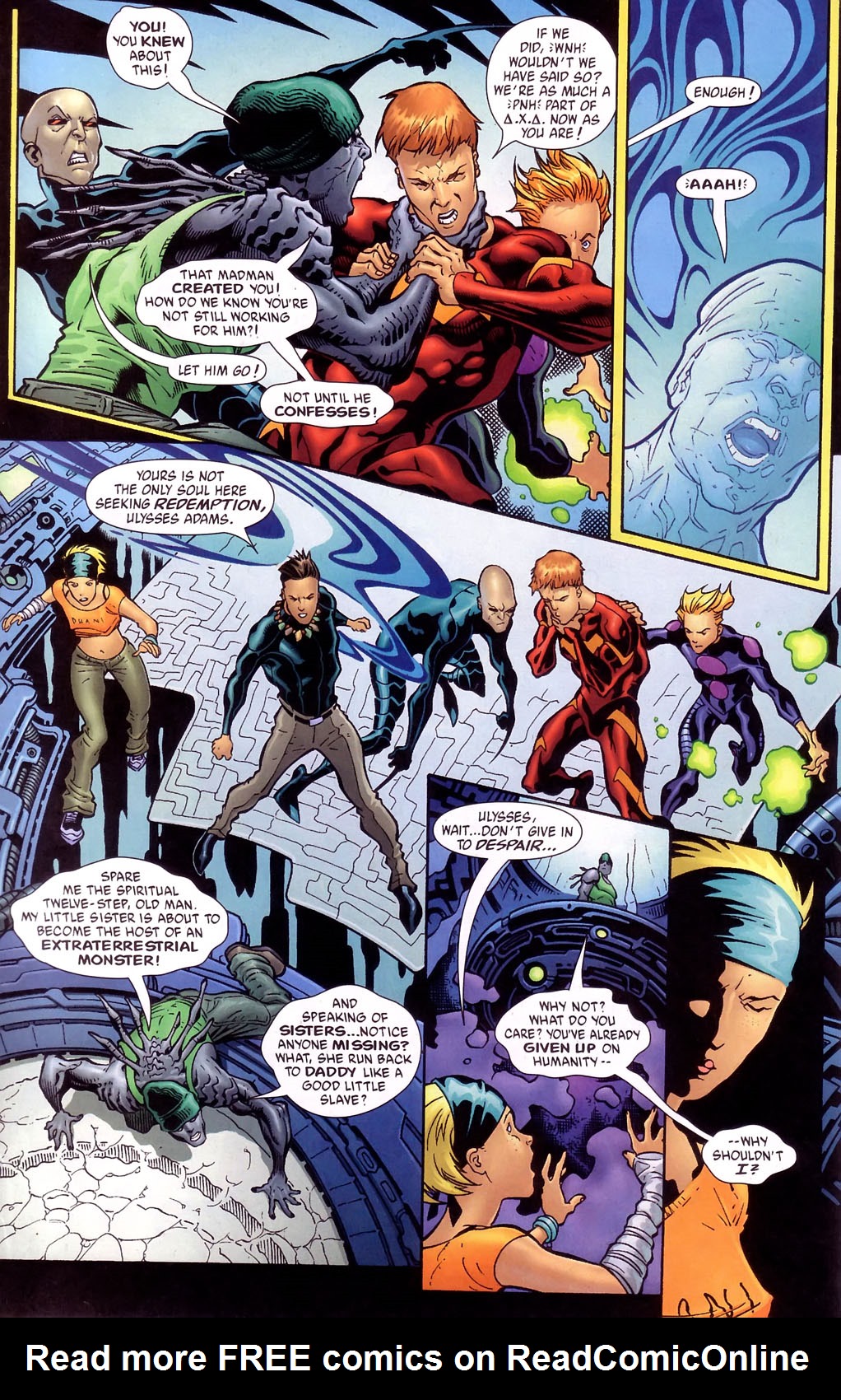 Read online The Human Race comic -  Issue #7 - 6