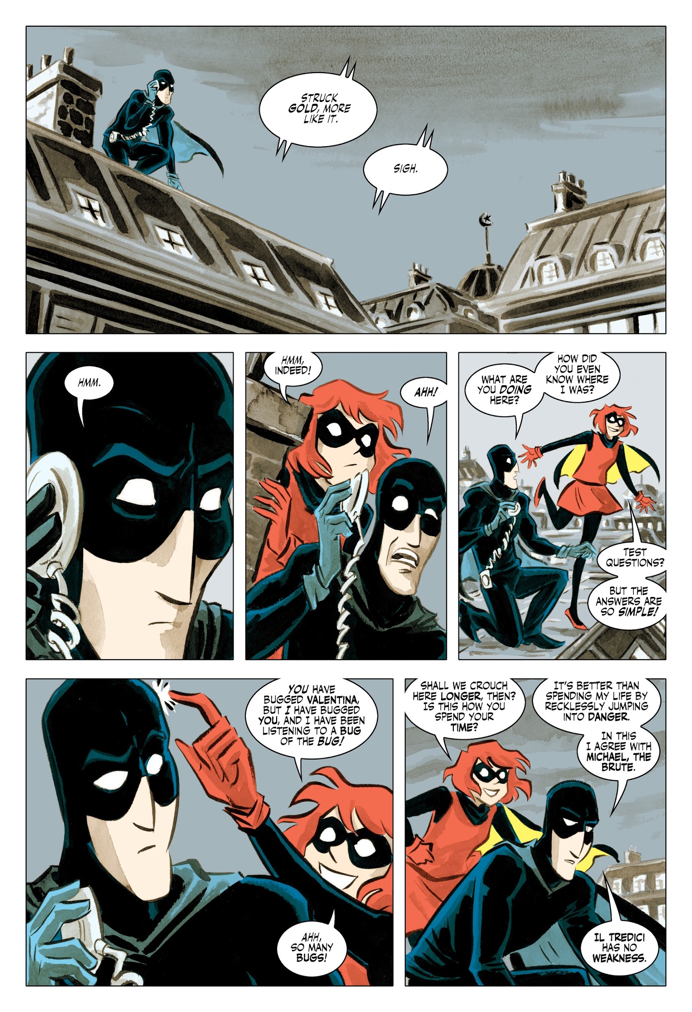 Read online Bandette (2012) comic -  Issue #16 - 16