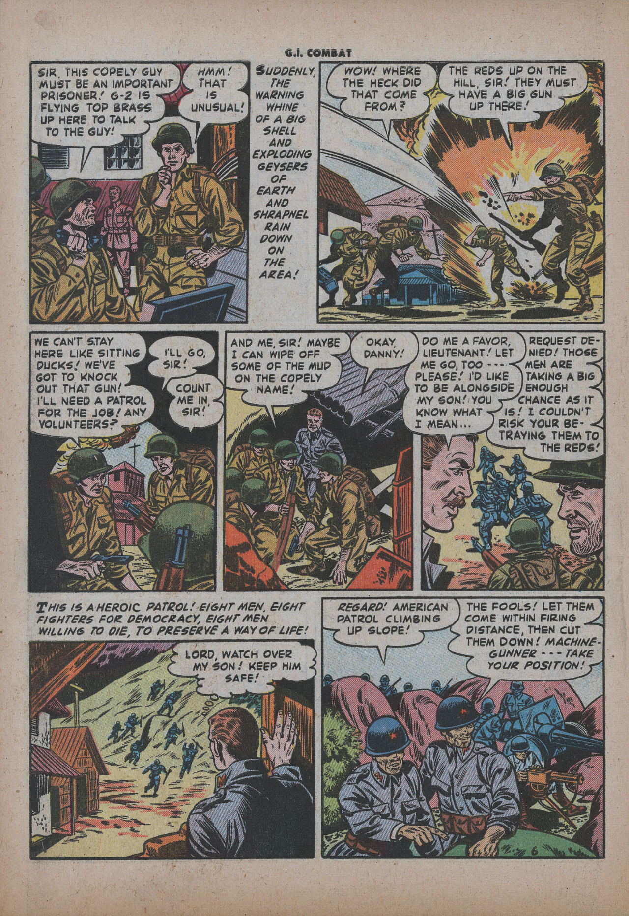 Read online G.I. Combat (1952) comic -  Issue #30 - 8