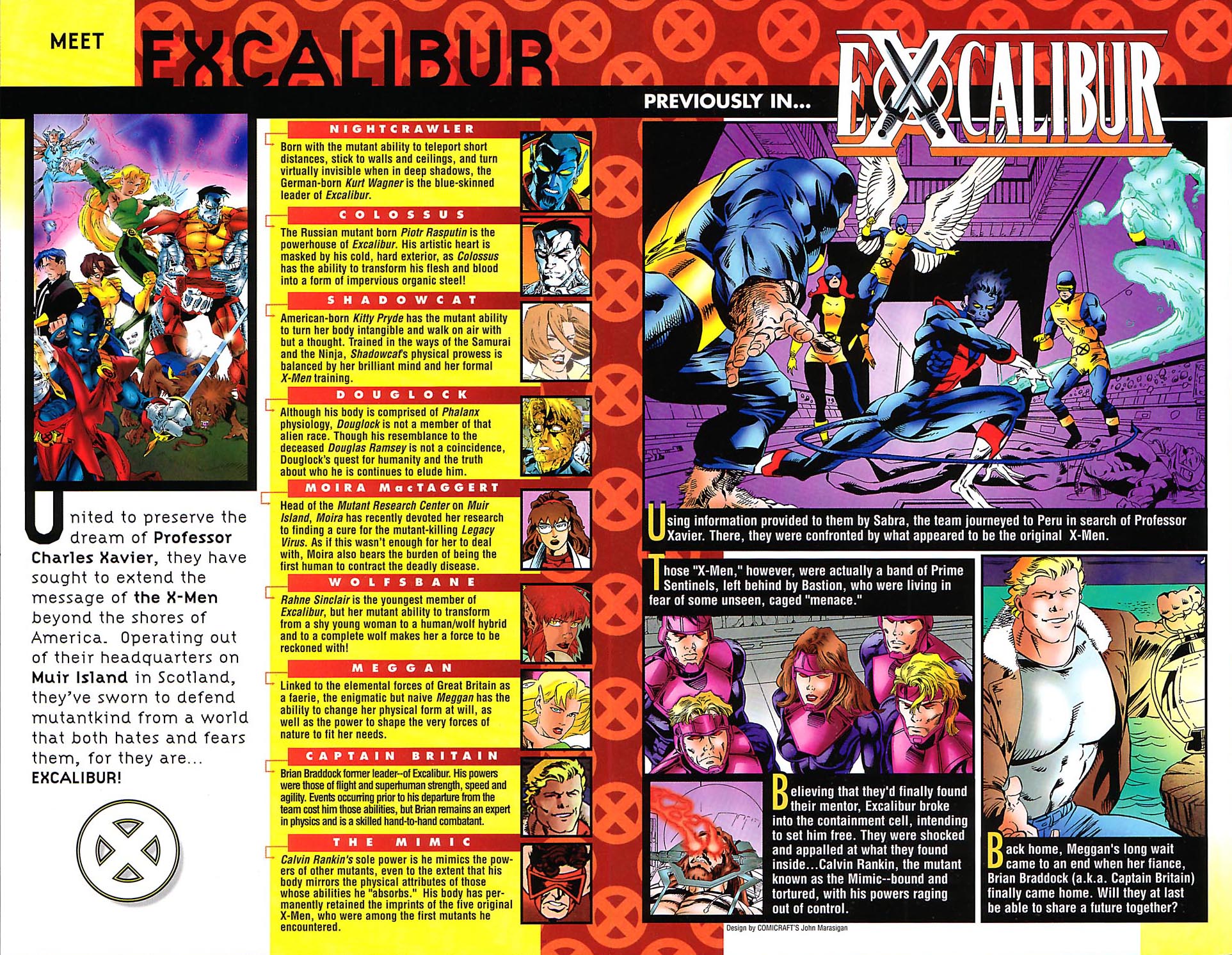 Read online Excalibur (1988) comic -  Issue #123 - 2