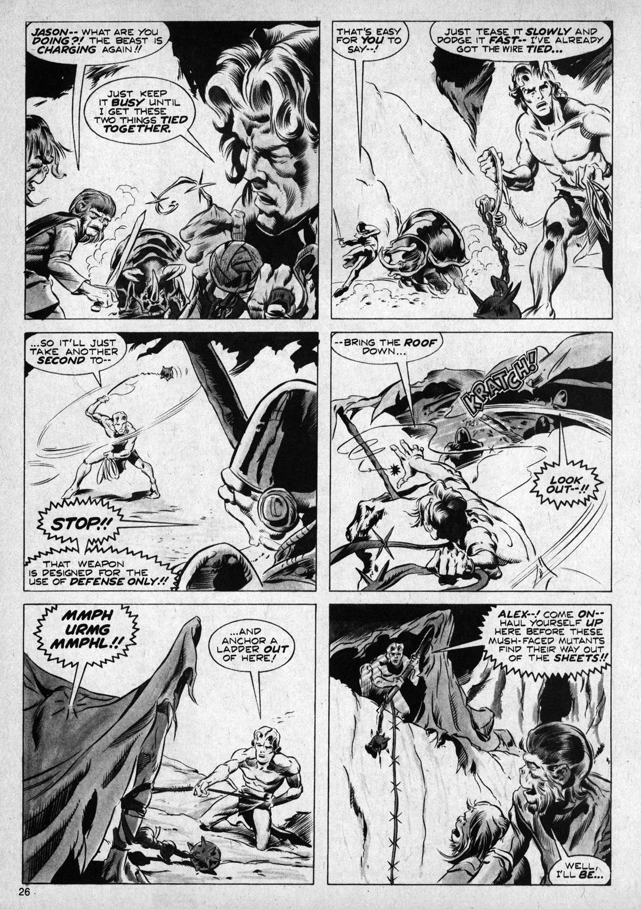Read online Planet of the Apes comic -  Issue #3 - 26
