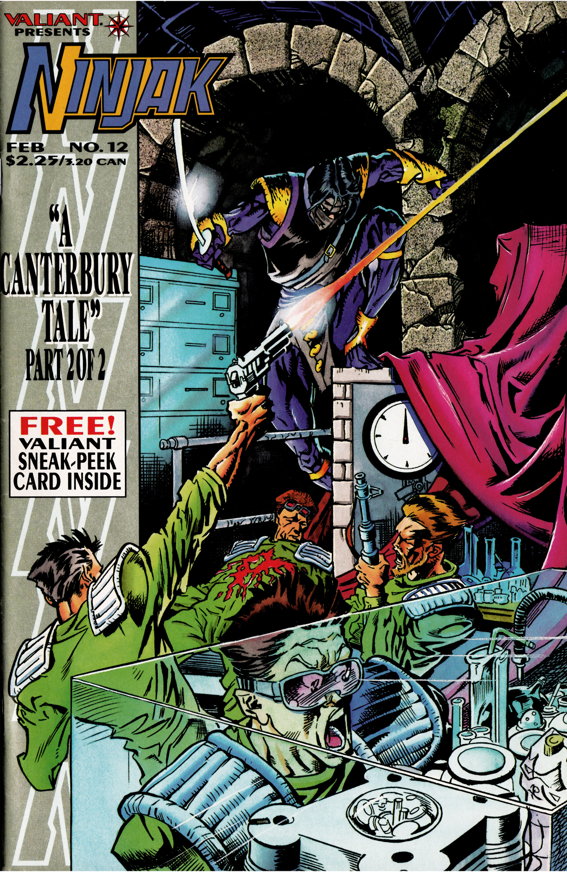 Read online Ninjak (1994) comic -  Issue #12 - 1