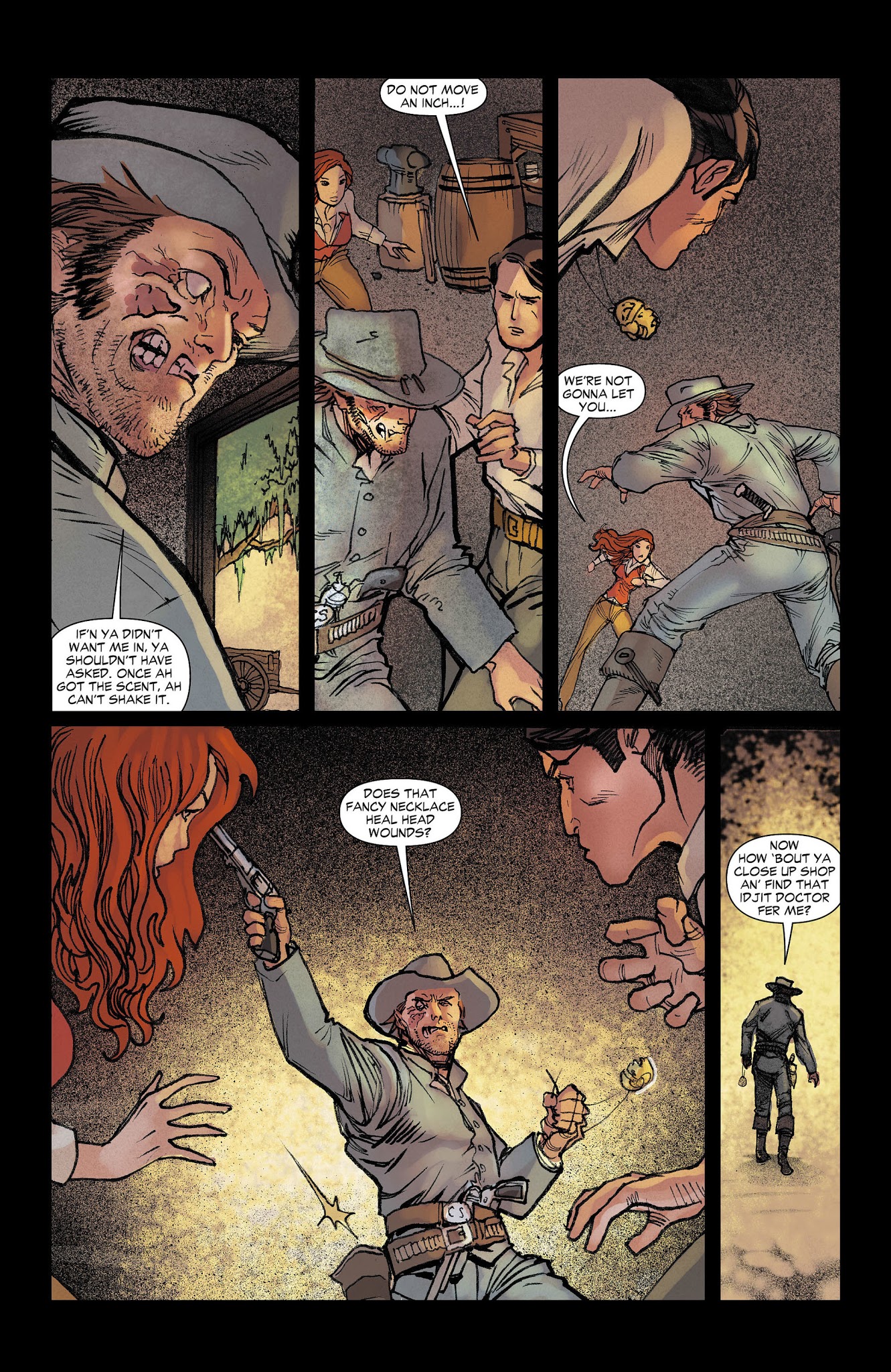 Read online All-Star Western (2011) comic -  Issue #8 - 15