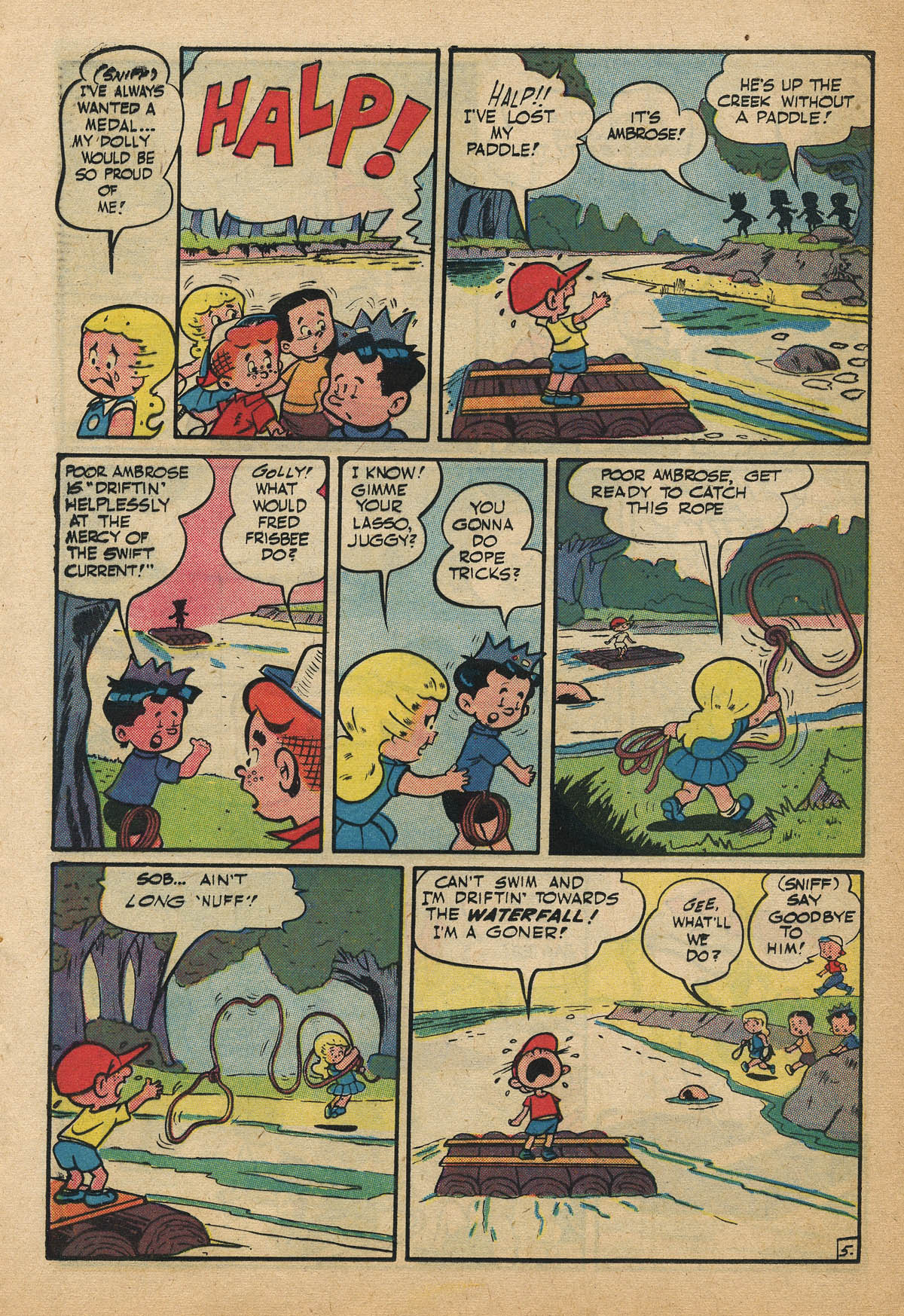 Read online Little Archie (1956) comic -  Issue #5 - 7